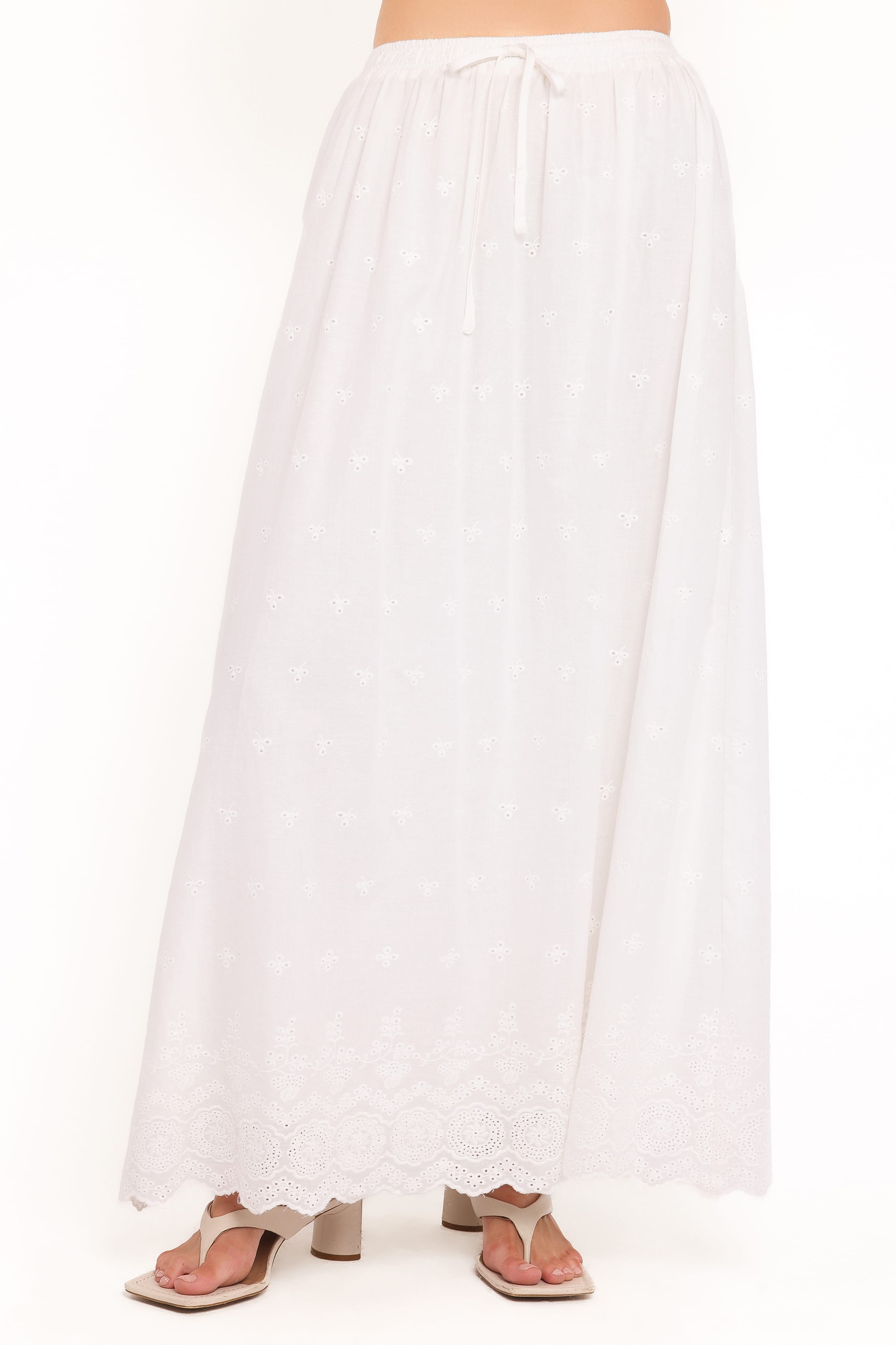 Petal and Pup USA SETS Blaire Skirt Set - White