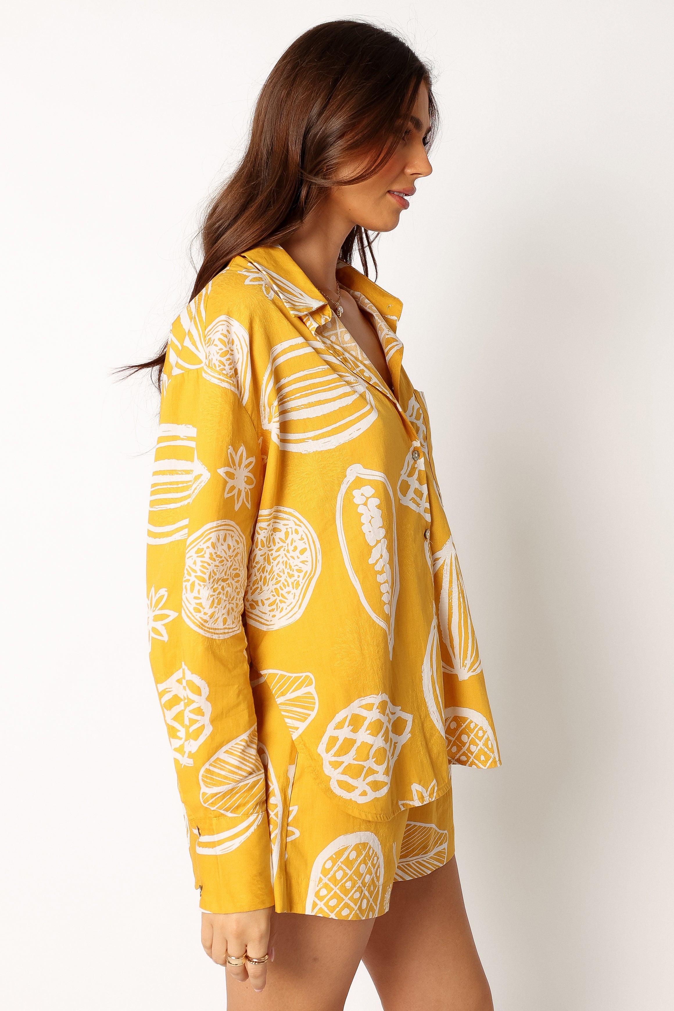 Petal and Pup USA SETS Bonnie Two Piece Set - Yellow