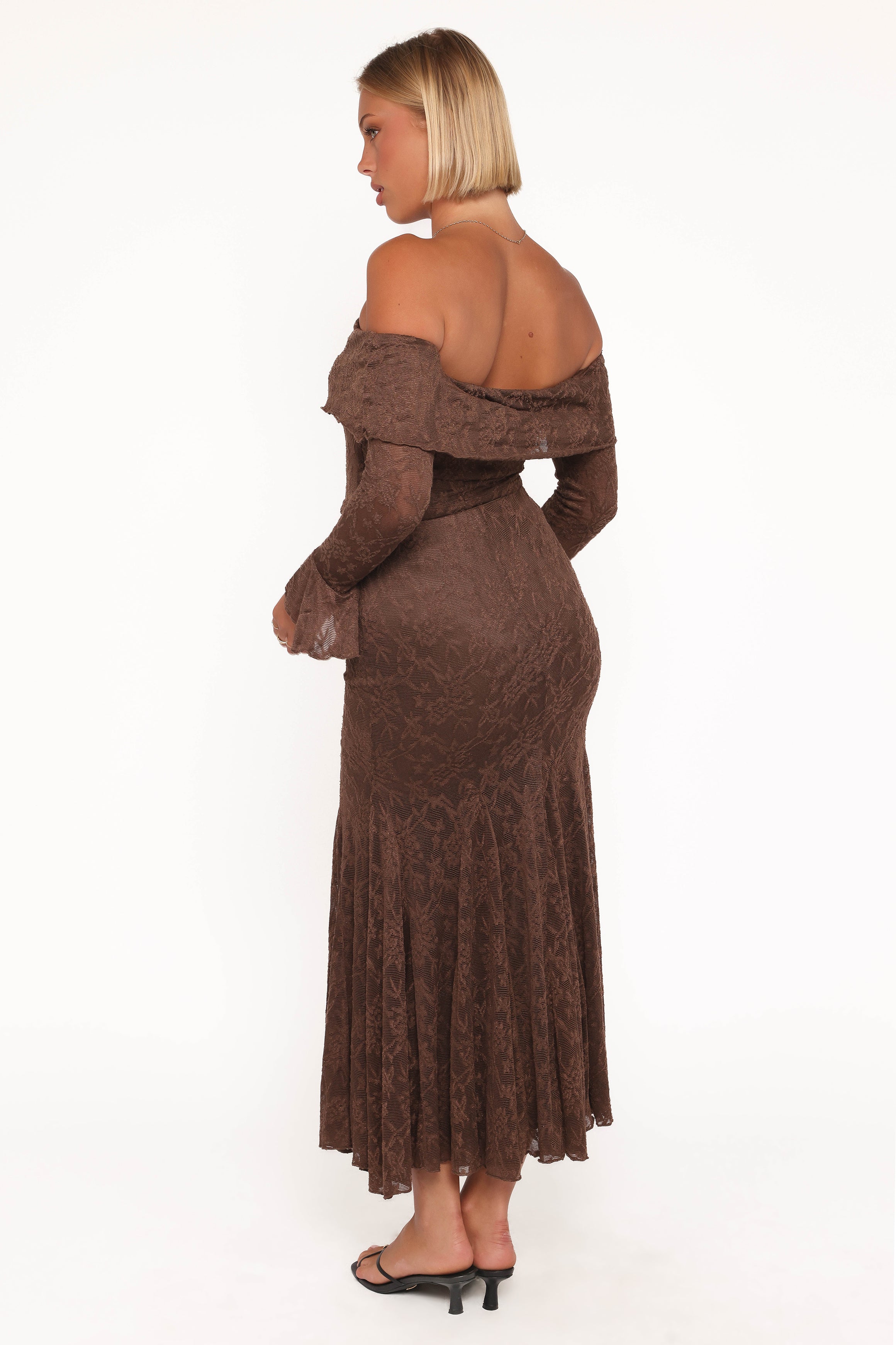 Petal and Pup USA SETS Bromley Lace Skirt Set - Brown