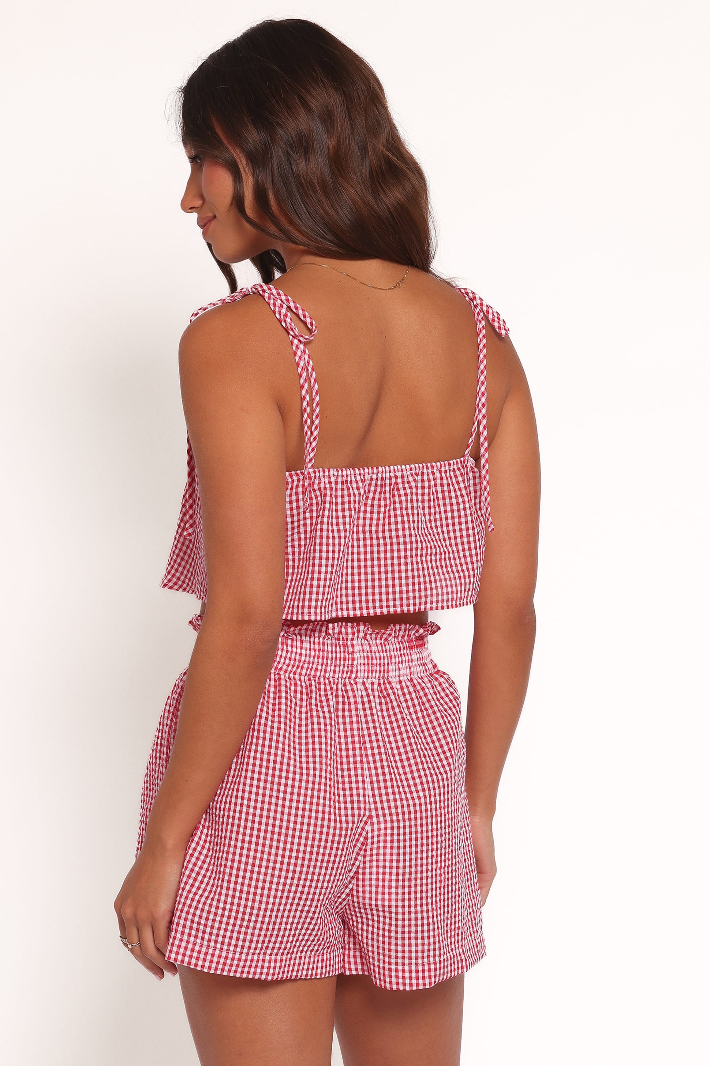 Petal and Pup USA SETS Callum Short Set - Red Gingham
