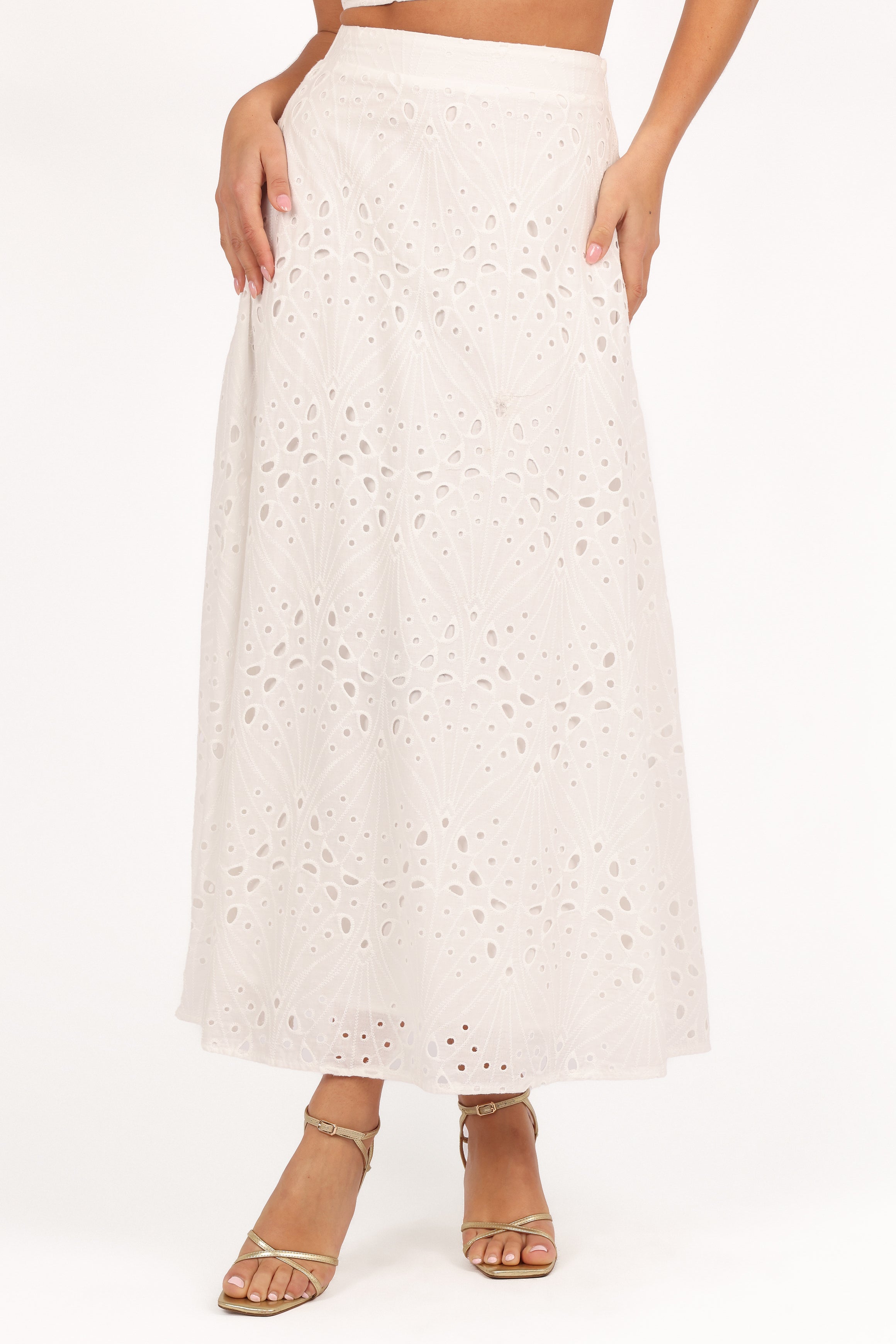 Petal and Pup USA SETS Camellia Two Piece Set - White