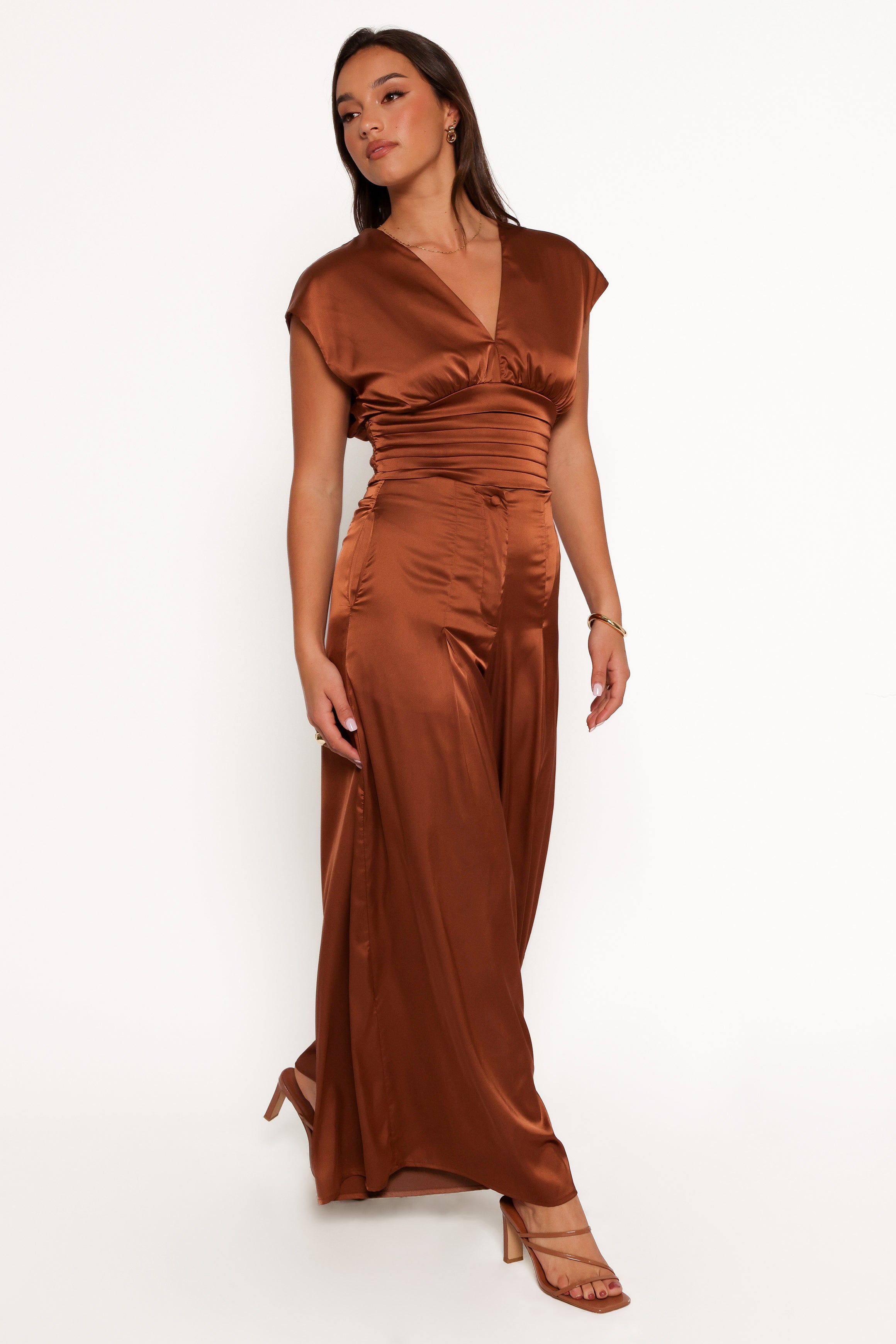 Petal and Pup USA SETS Cassie Two Piece Set - Bronze