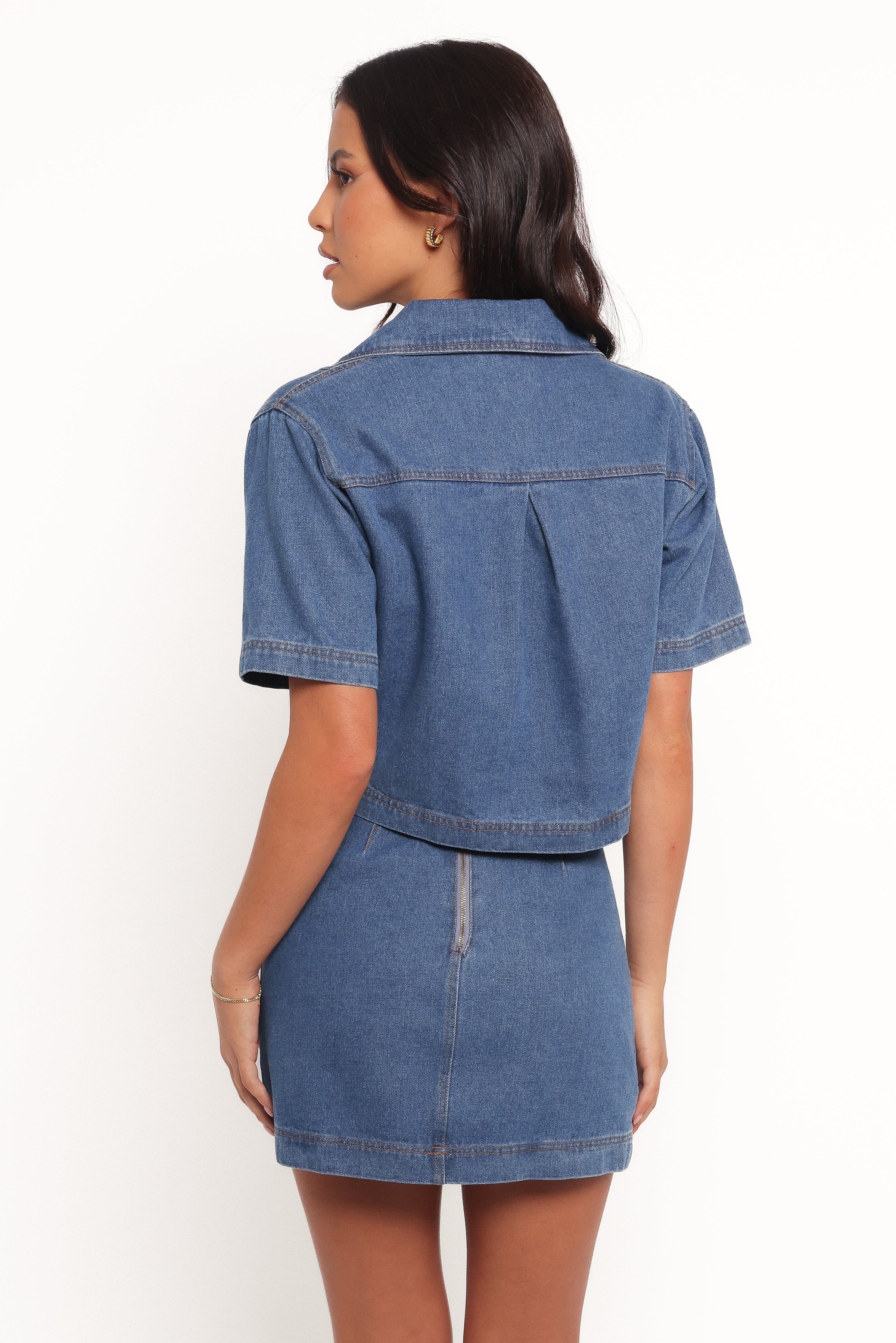 Petal and Pup USA SETS Cera Two Piece Set - Medium Denim