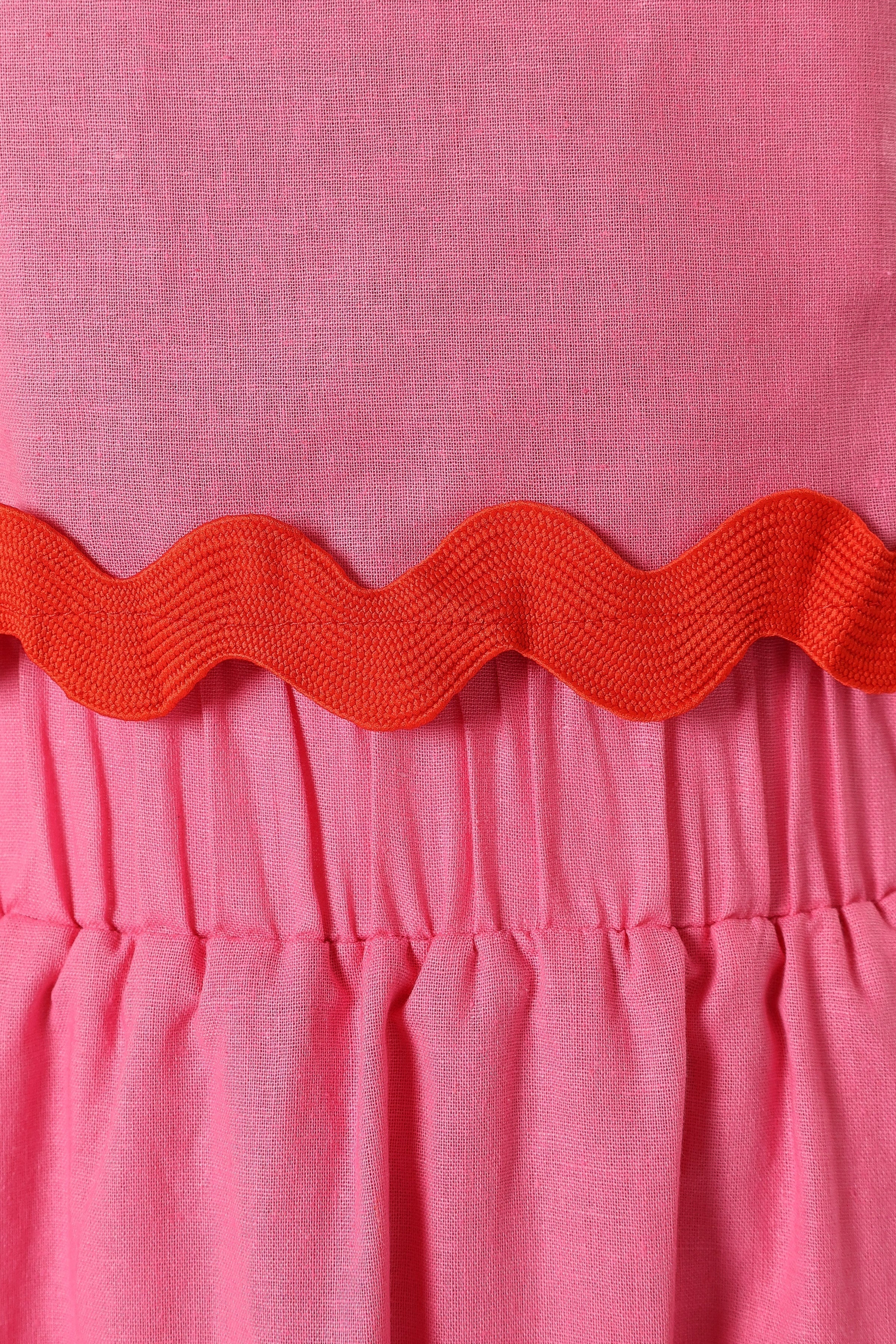 Petal and Pup USA SETS Chrissy Two Piece Set - Pink Red