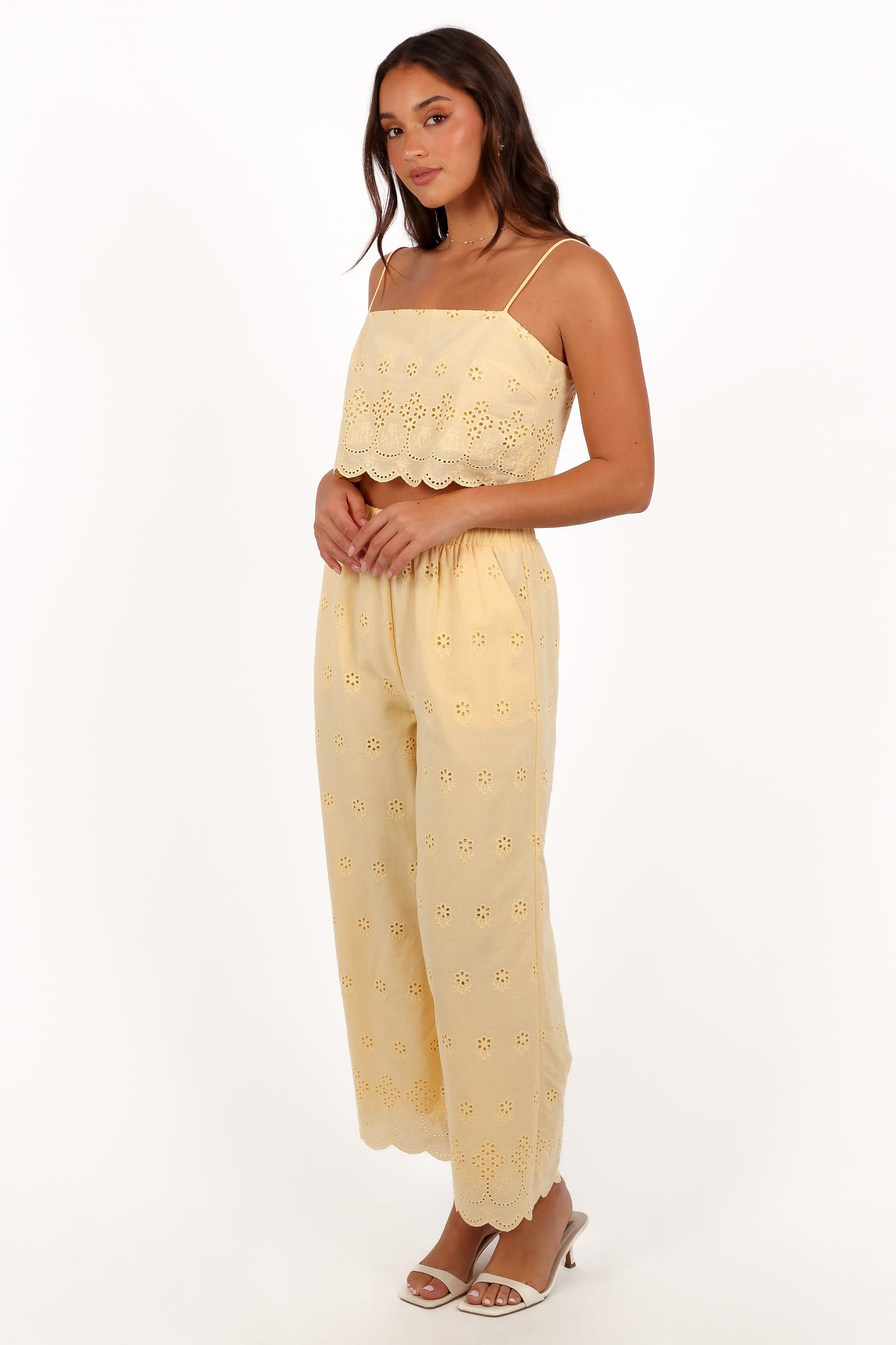 Petal and Pup USA SETS Clementine Pant Set - Honeysuckle Yellow