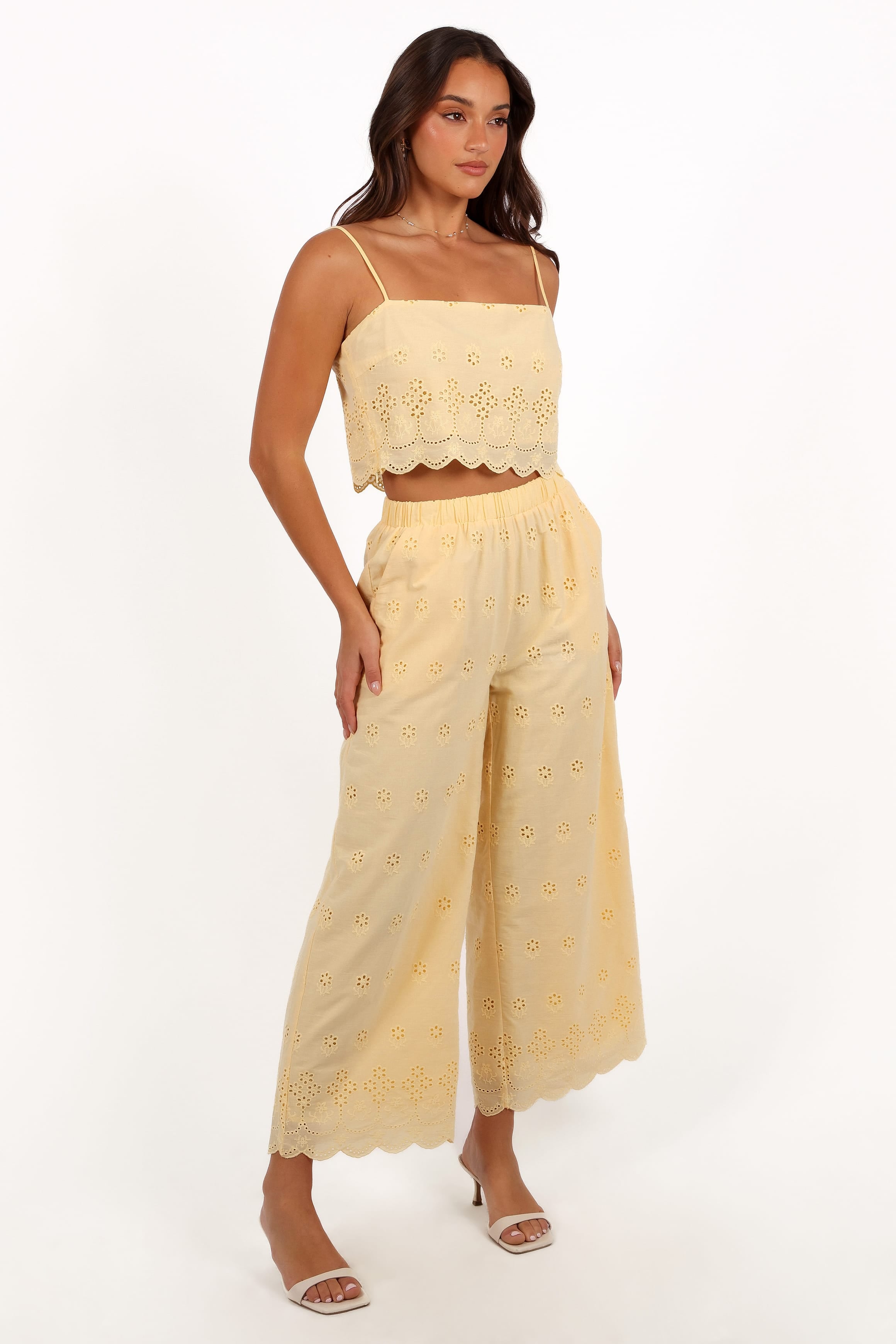Petal and Pup USA SETS Clementine Pant Set - Honeysuckle Yellow