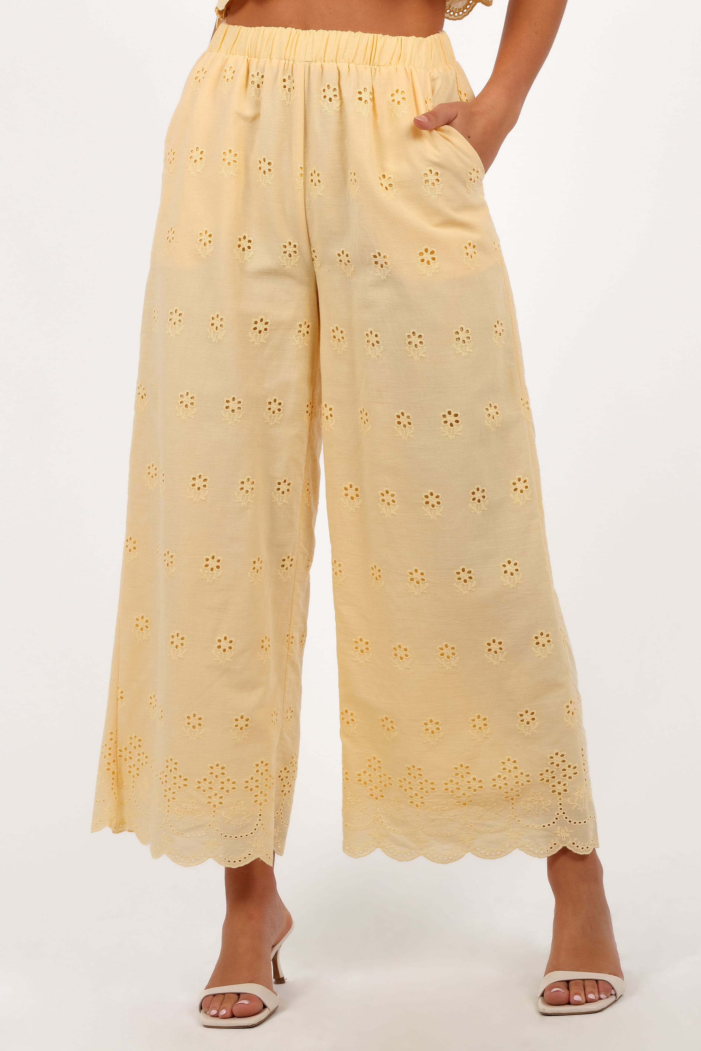Petal and Pup USA SETS Clementine Pant Set - Honeysuckle Yellow