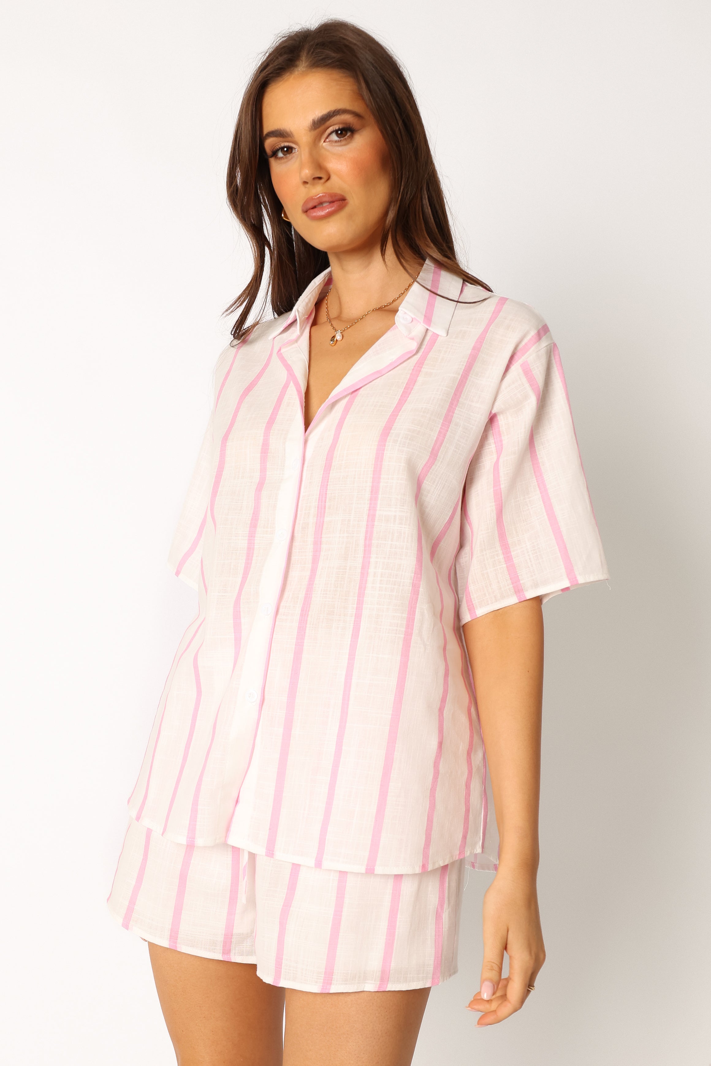 Petal and Pup USA SETS Costa Short Set - White