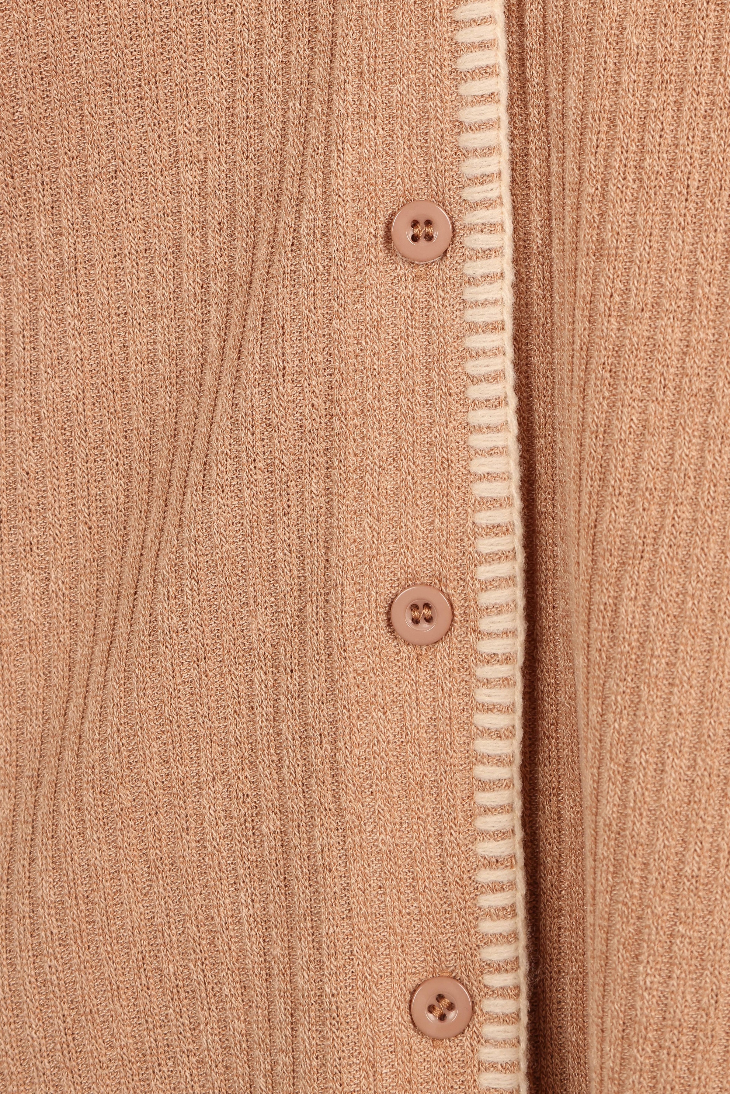 Petal and Pup USA SETS Essen Knit Short Set - Mocha Cream