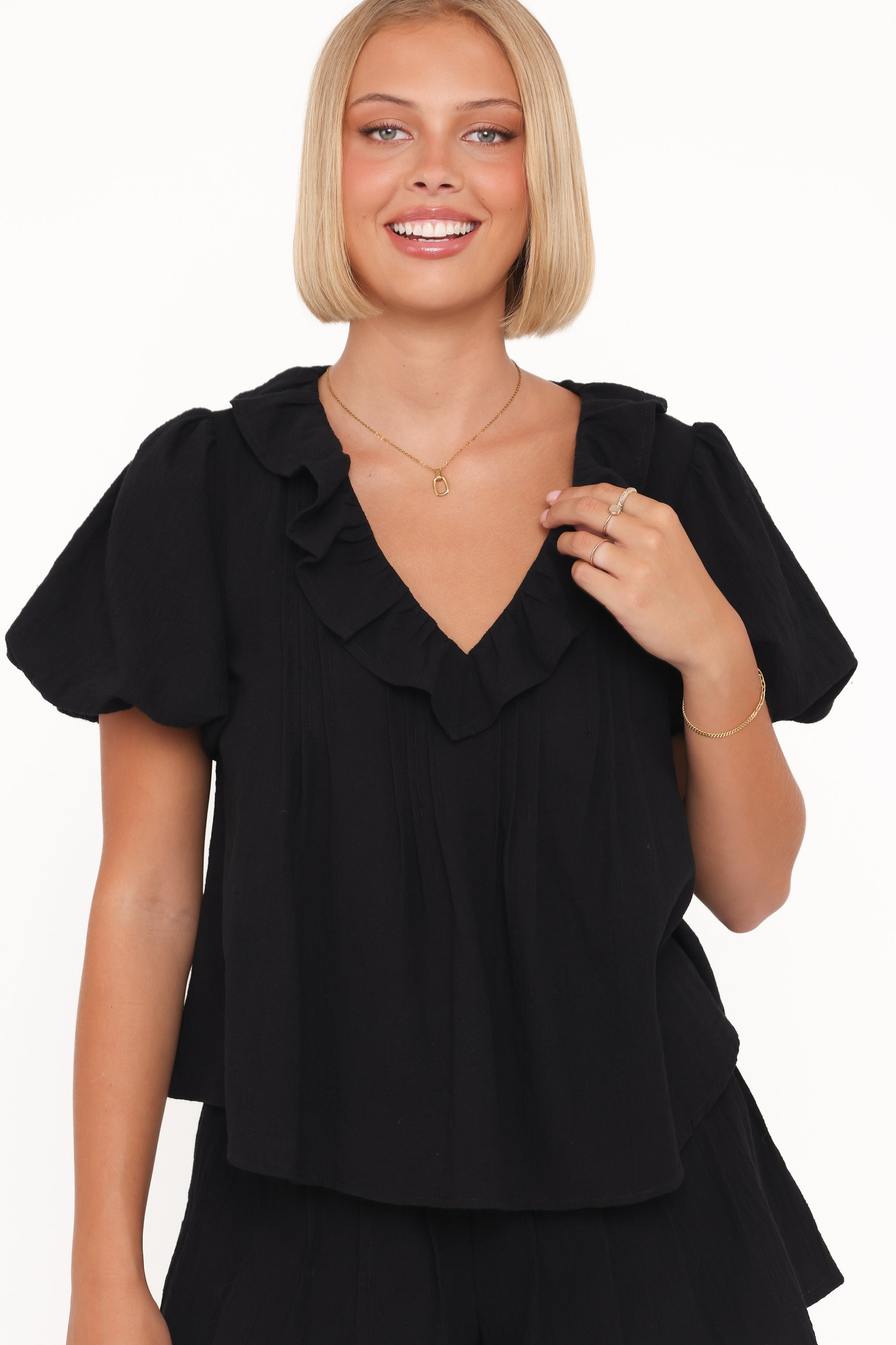 Petal and Pup USA SETS Felicity Short Set - Black