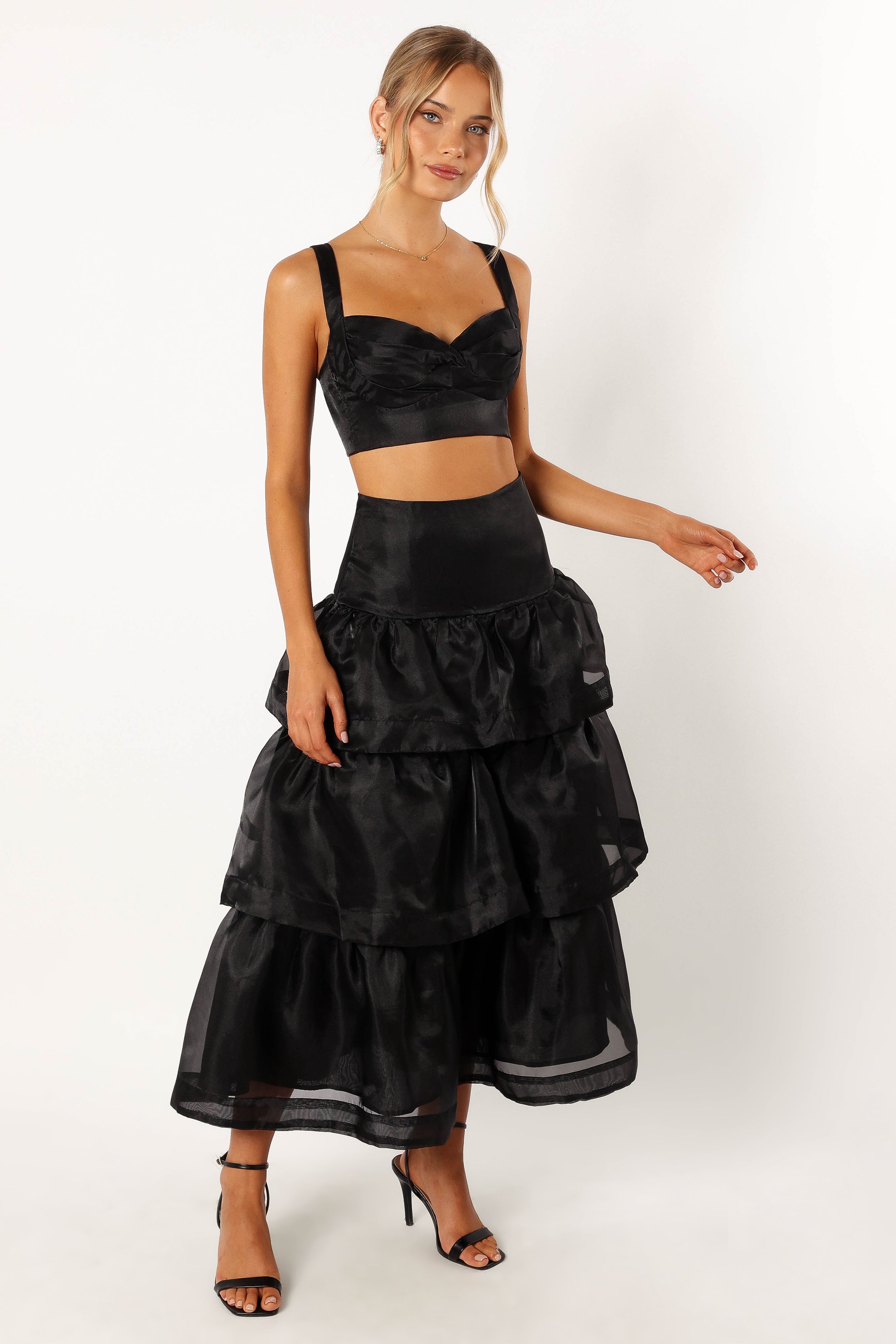 Petal and Pup USA SETS Florence Skirt Set - Black
