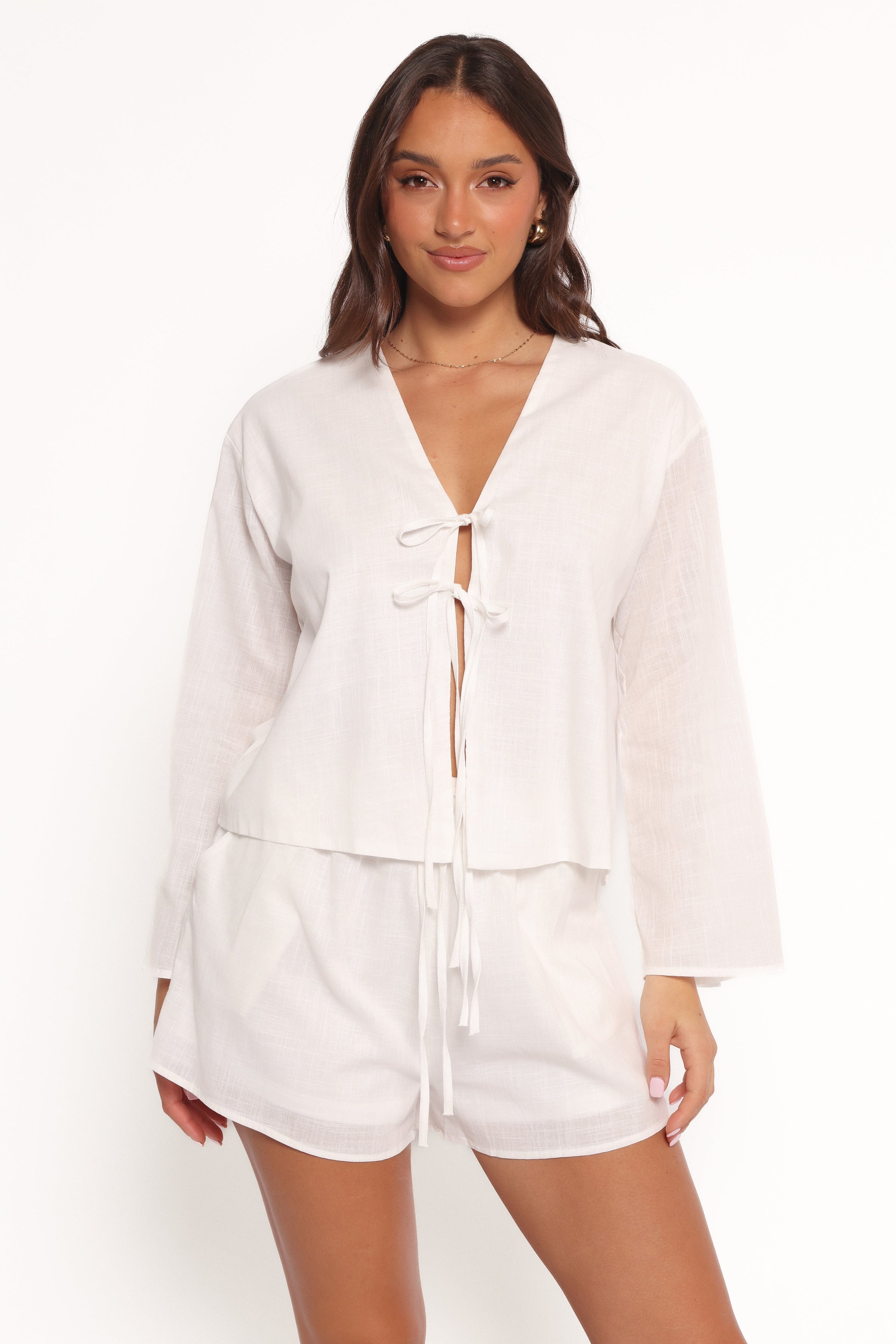 Petal and Pup USA SETS Flynn Short Set - White