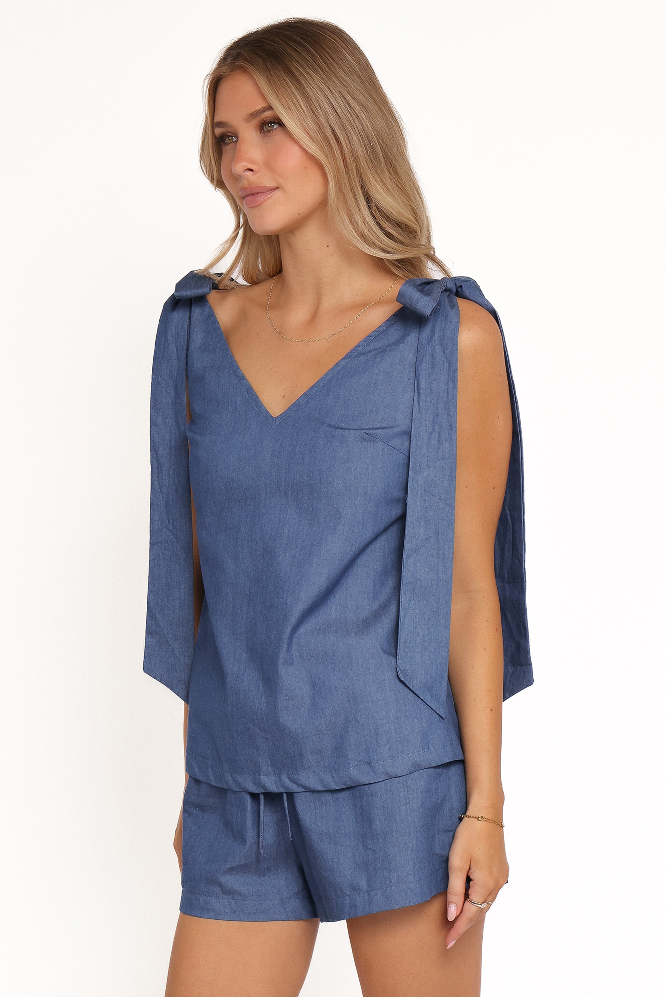 Petal and Pup USA SETS Francis Short Set - Denim