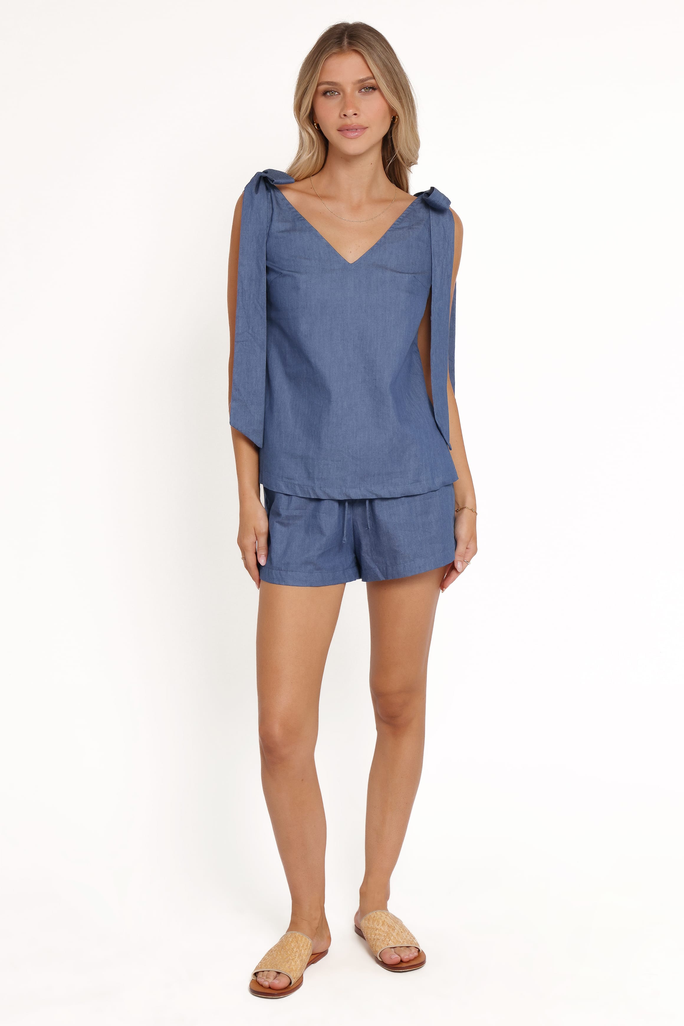 Petal and Pup USA SETS Francis Short Set - Denim