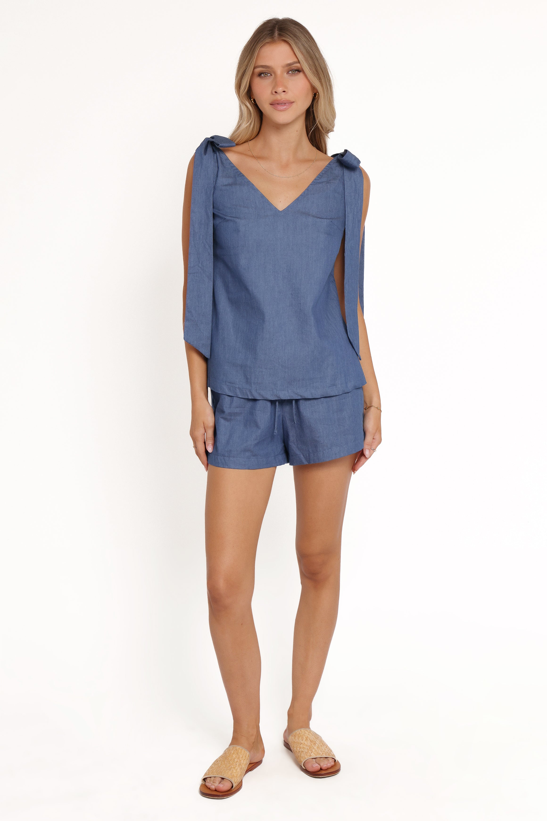 Petal and Pup USA SETS Francis Short Set - Denim