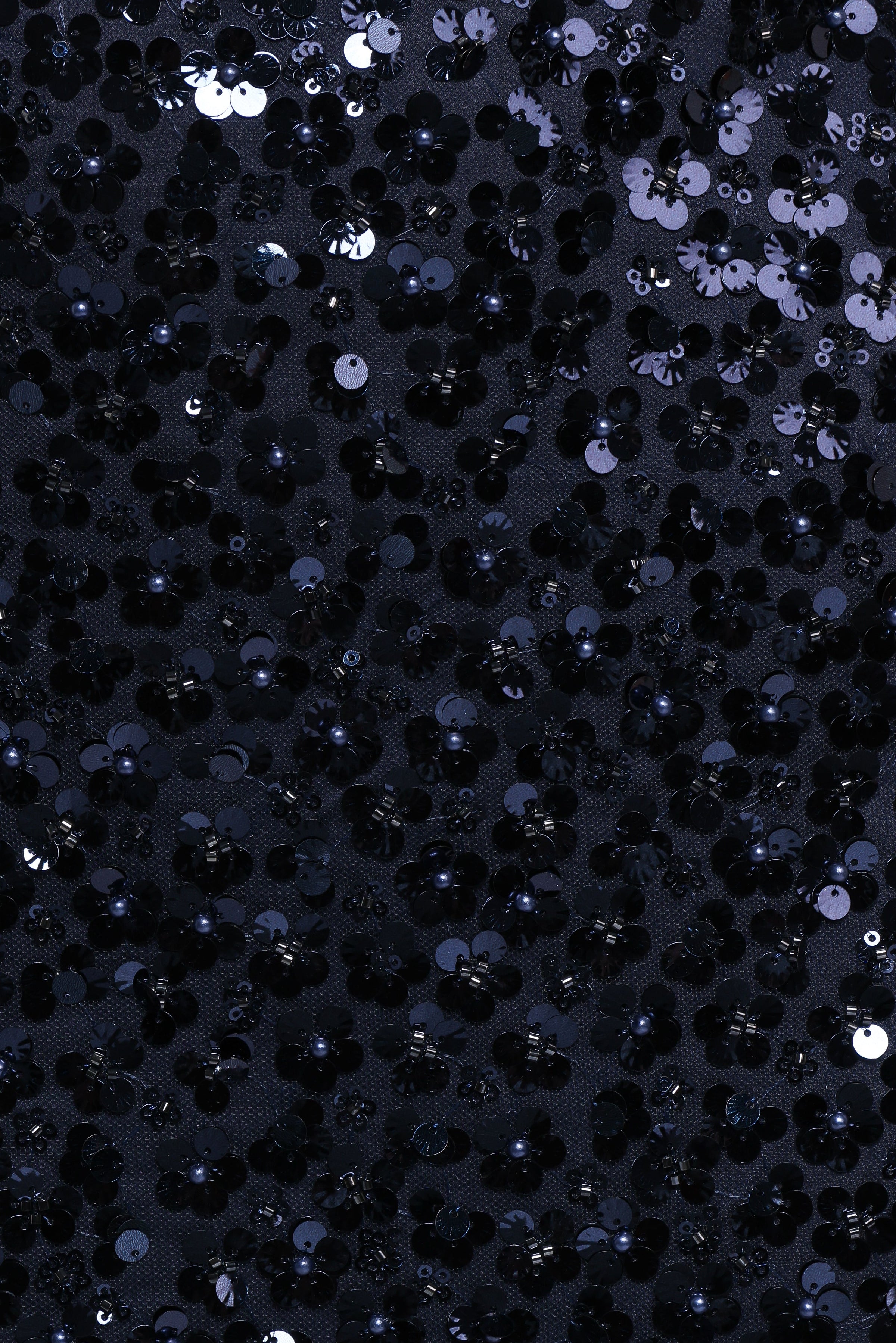 Petal and Pup USA SETS Glissy Sequin Skirt Set - Navy