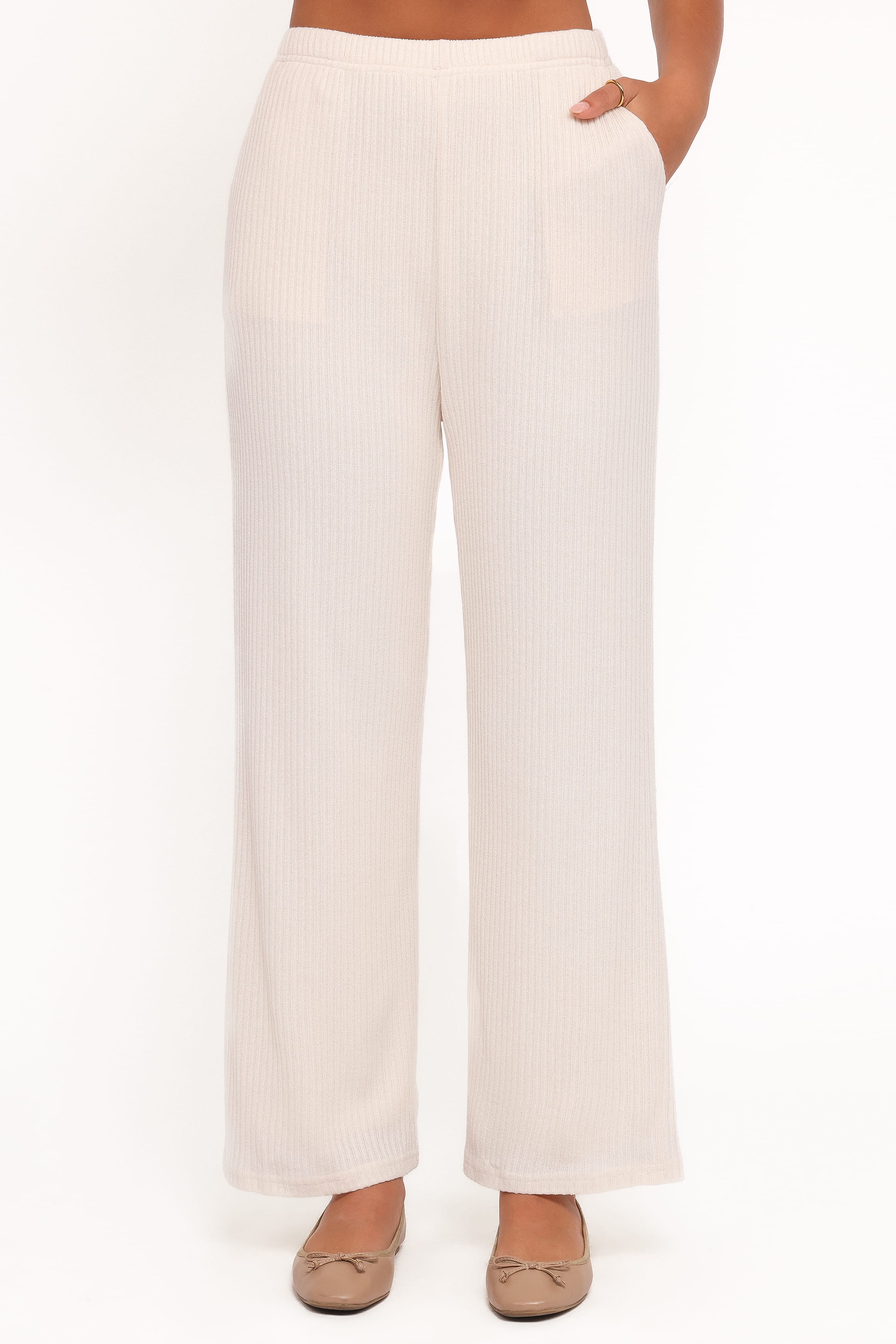 Petal and Pup USA SETS Granger Knit Pant Set - Cream