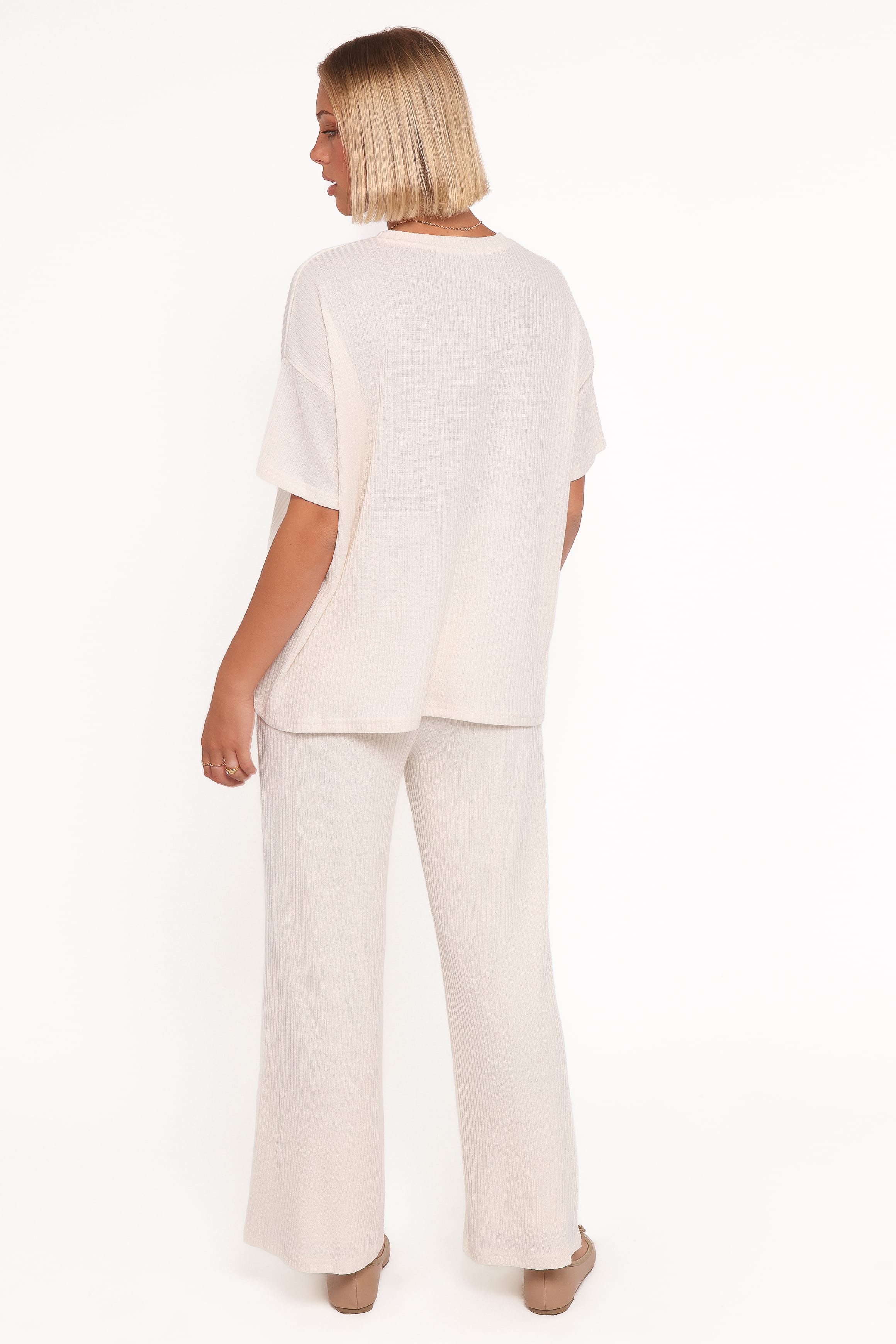 Petal and Pup USA SETS Granger Knit Pant Set - Cream