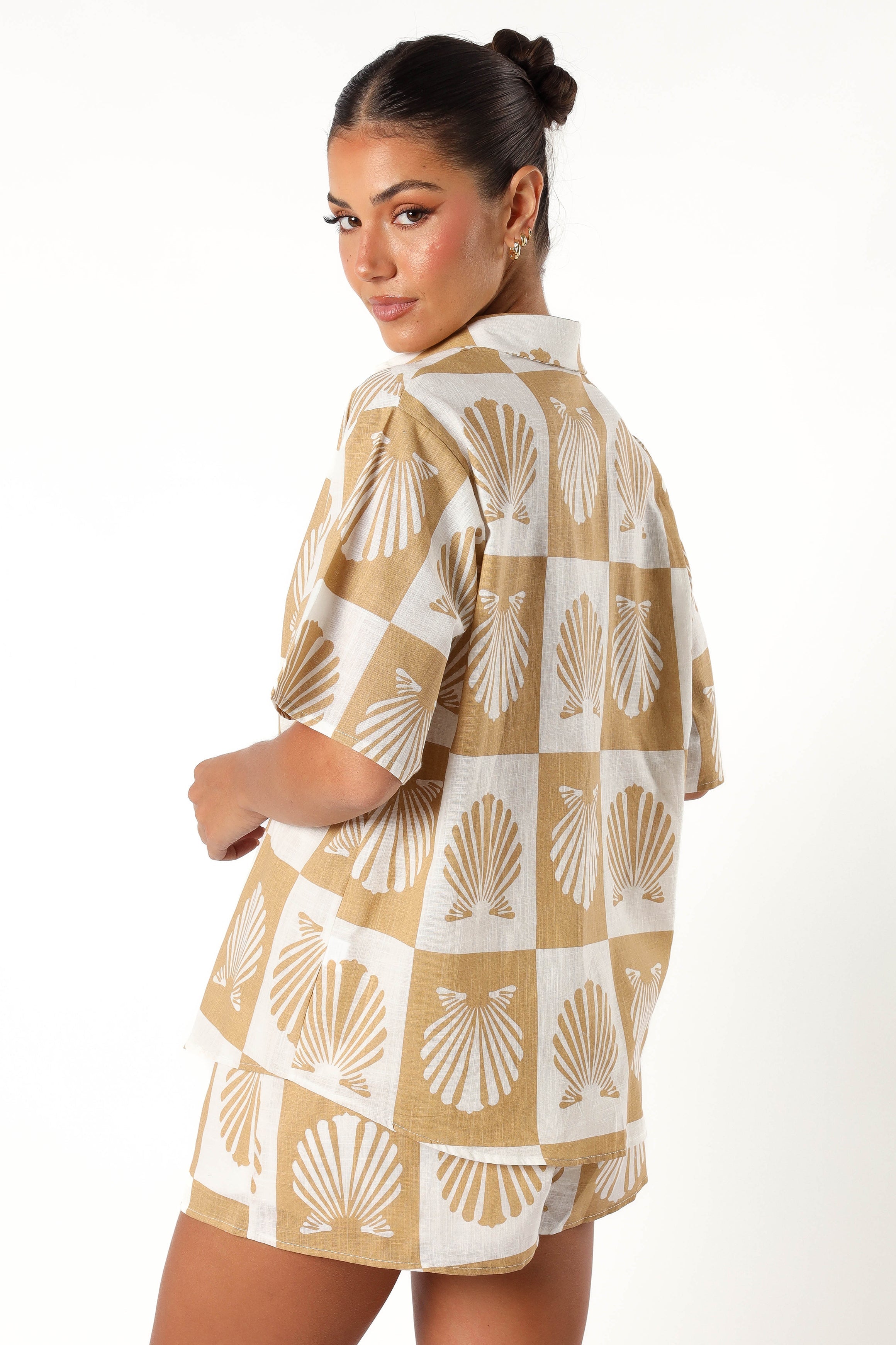 Petal and Pup USA SETS Harvey Short Set - Tan