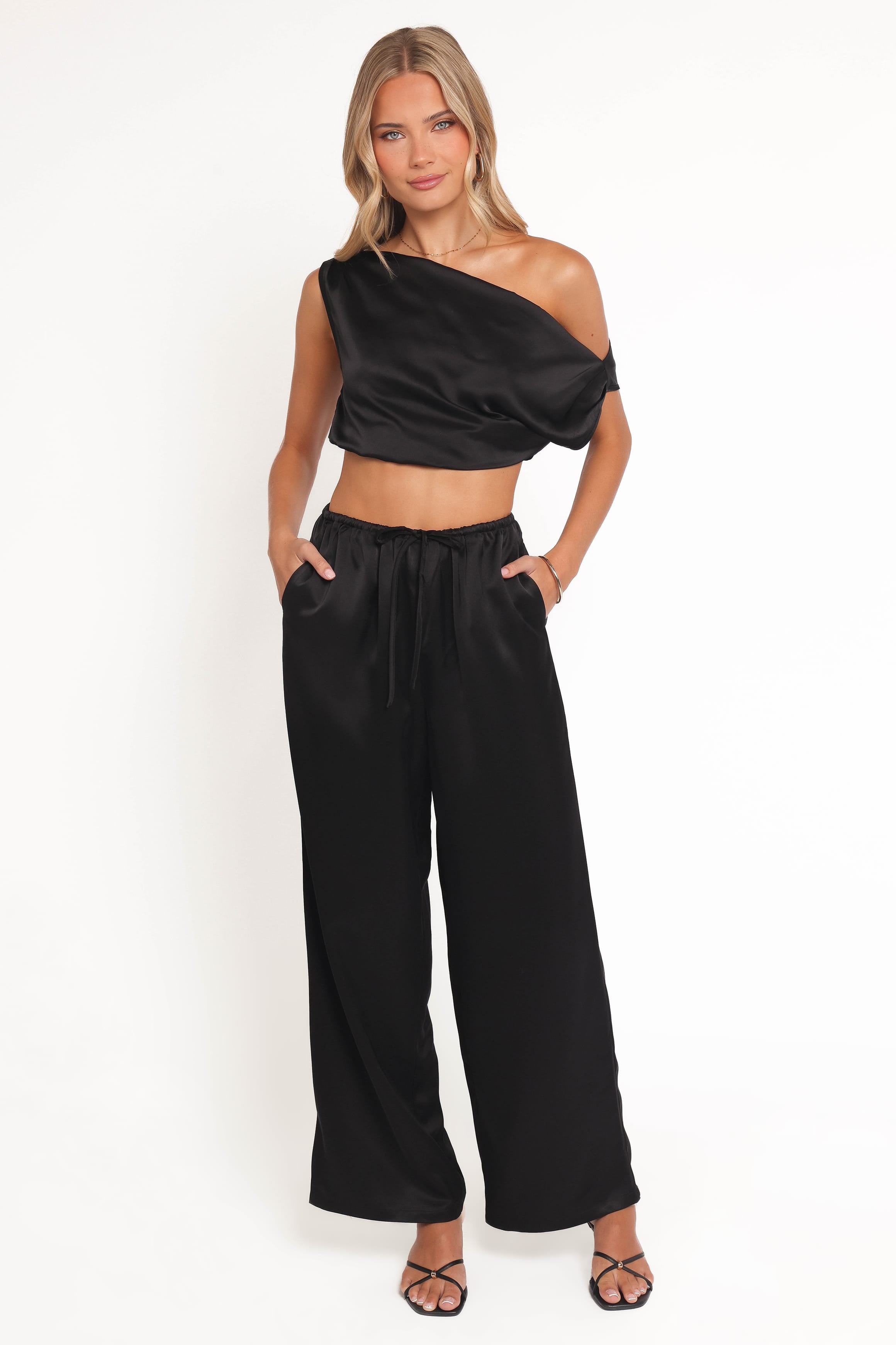 Petal and Pup USA SETS India Pant Set - Black