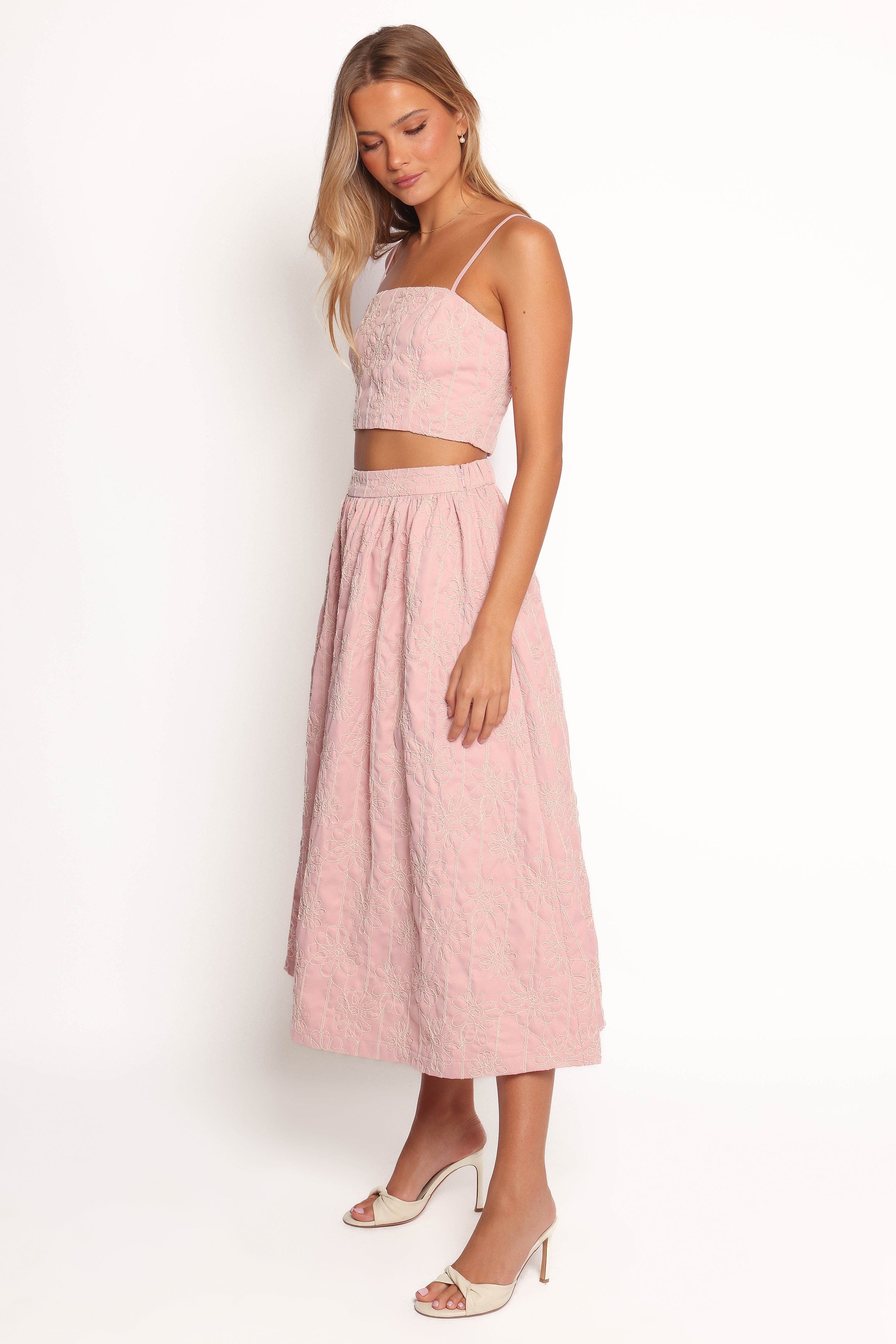Petal and Pup USA SETS Jazara Skirt Set - Pink