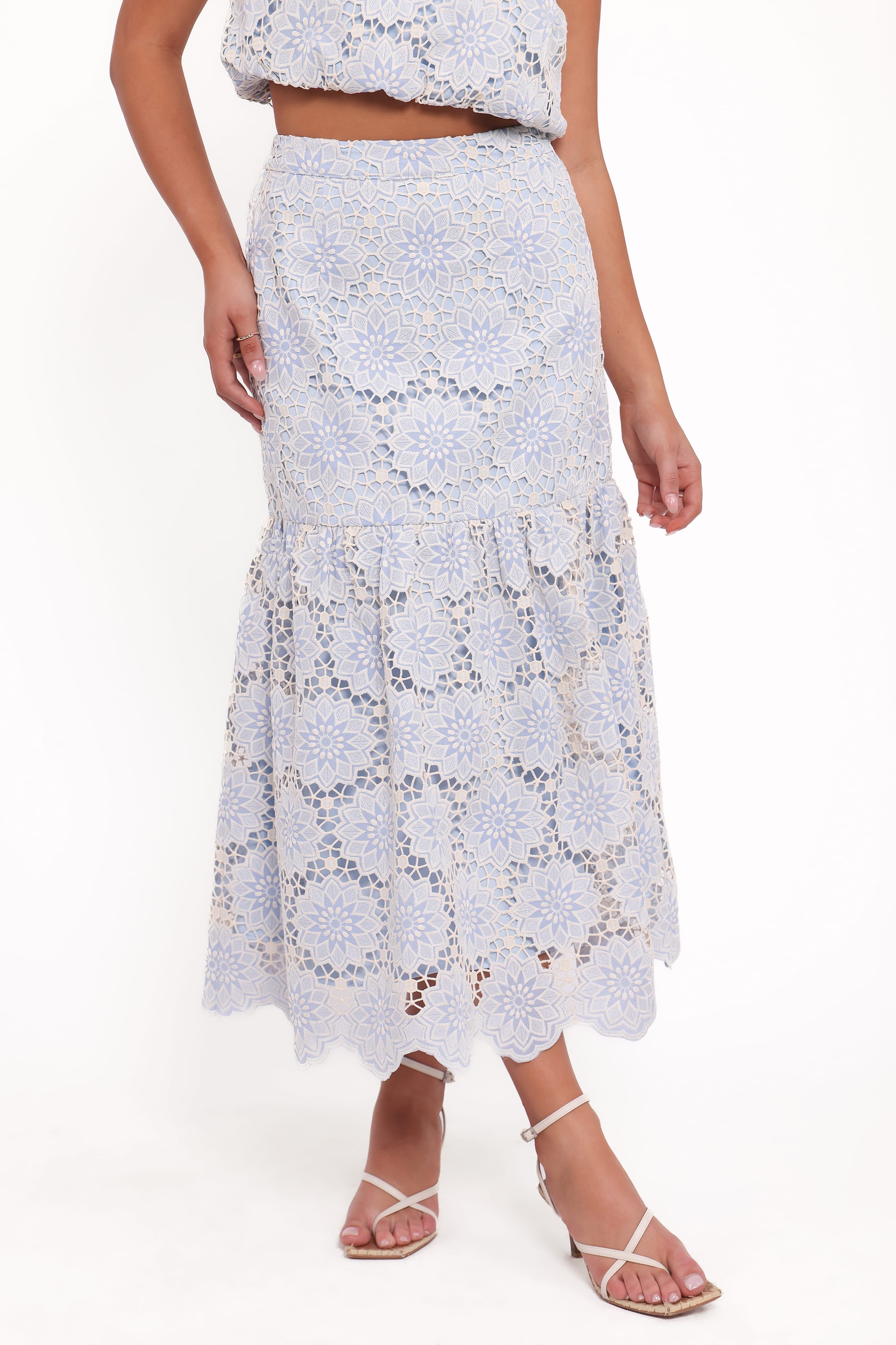 Petal and Pup USA SETS Jennie Skirt Set - Blue