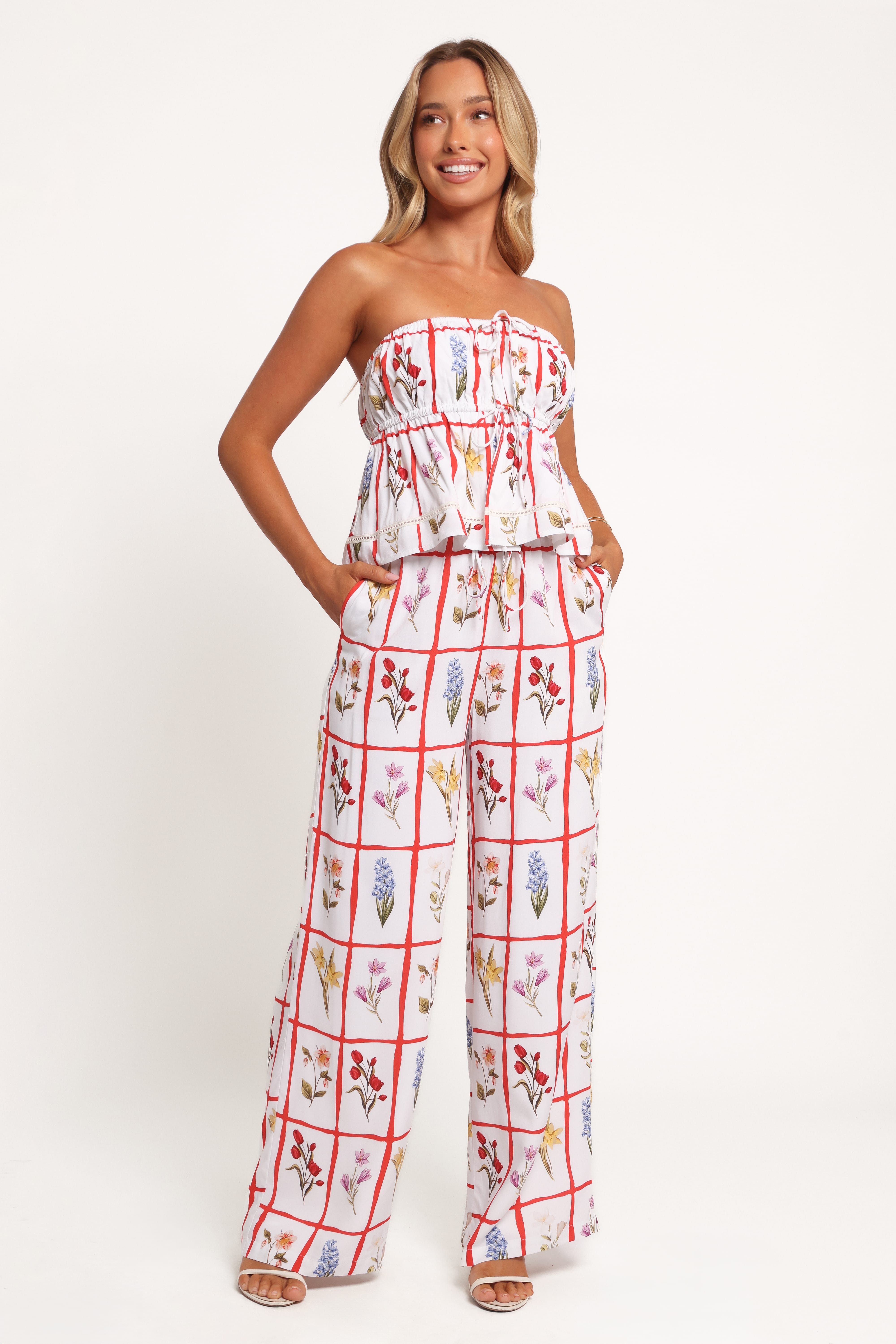 Petal and Pup USA SETS Jovique Pant Set - Flora (Hold for Rack)