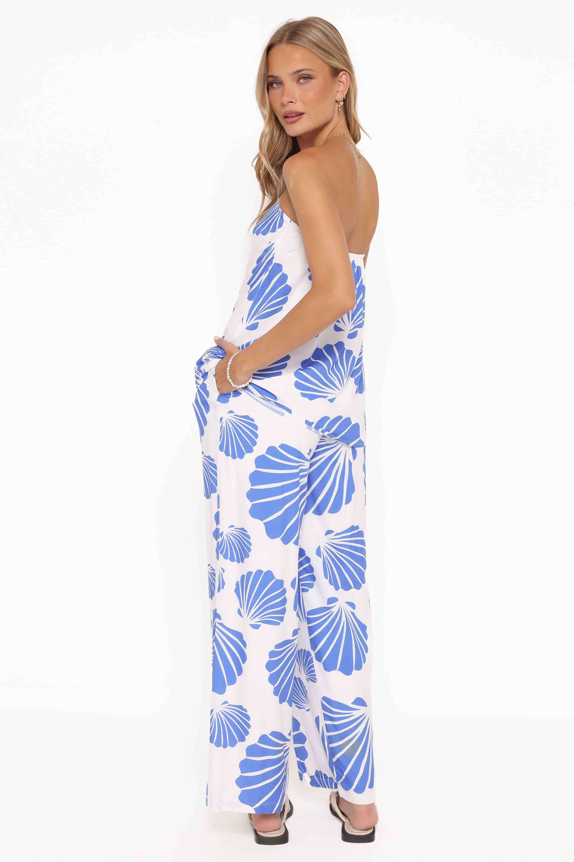 Petal and Pup USA SETS Kristy Pant Set - Blue Shell