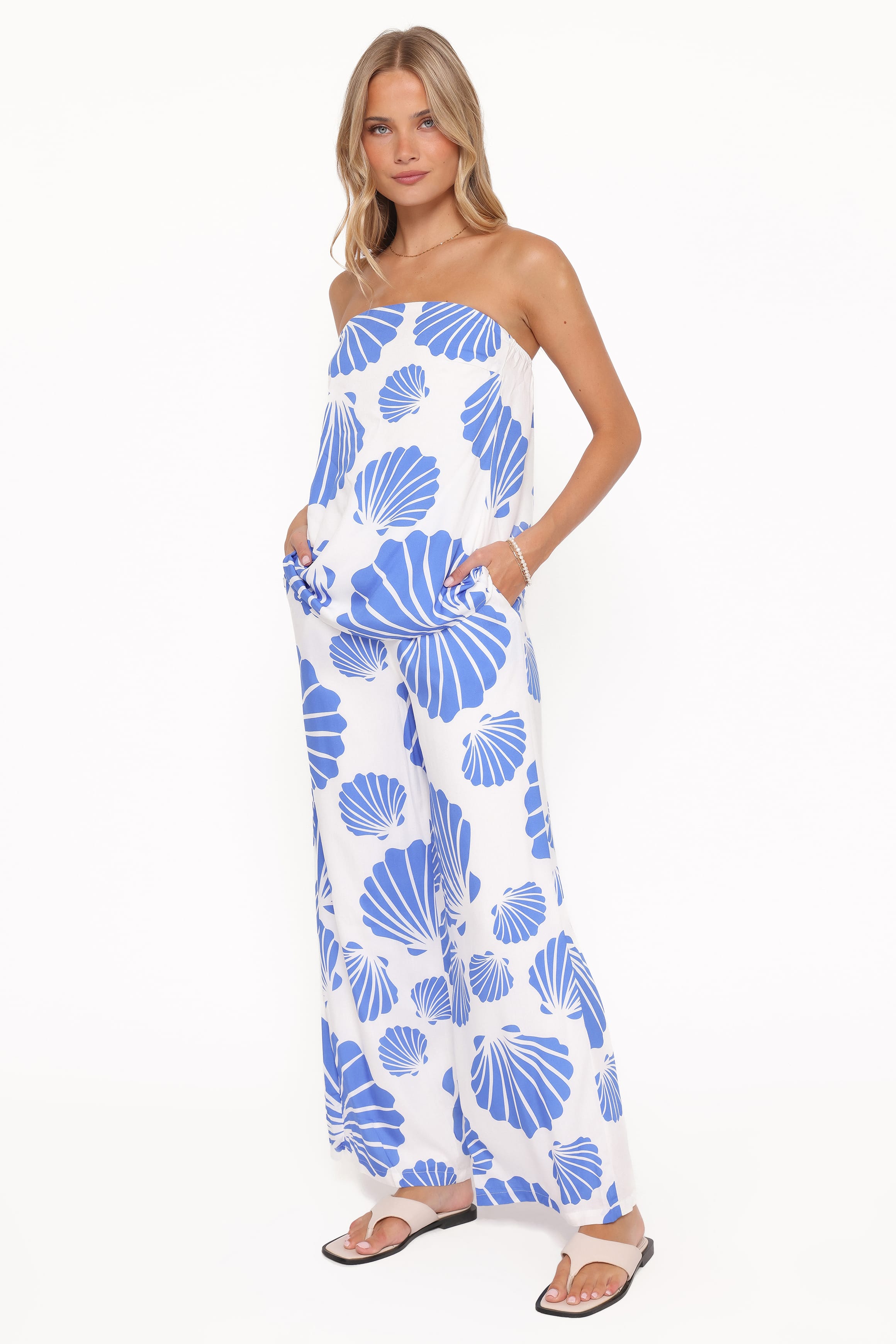 Petal and Pup USA SETS Kristy Pant Set - Blue Shell