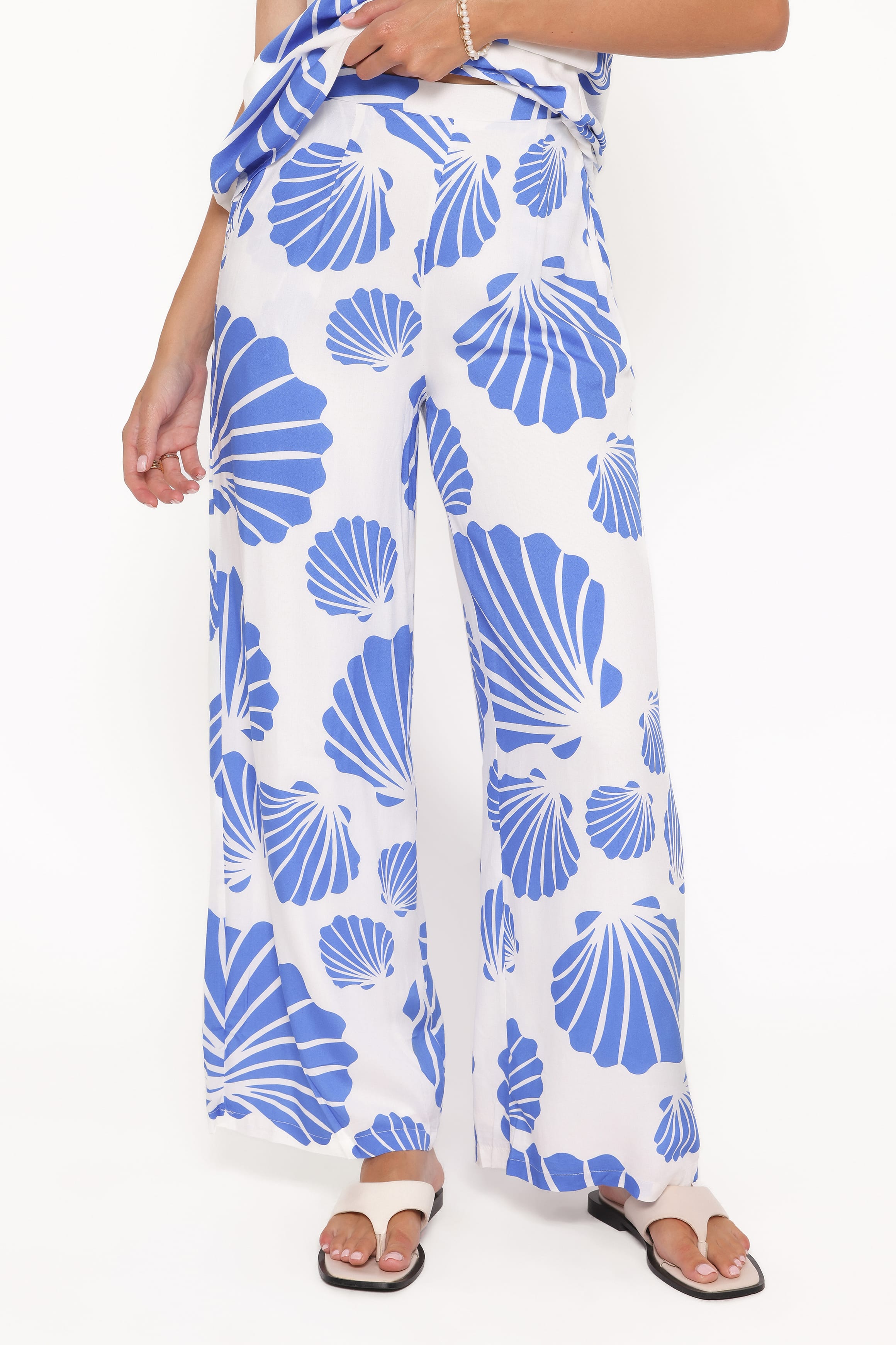 Petal and Pup USA SETS Kristy Pant Set - Blue Shell