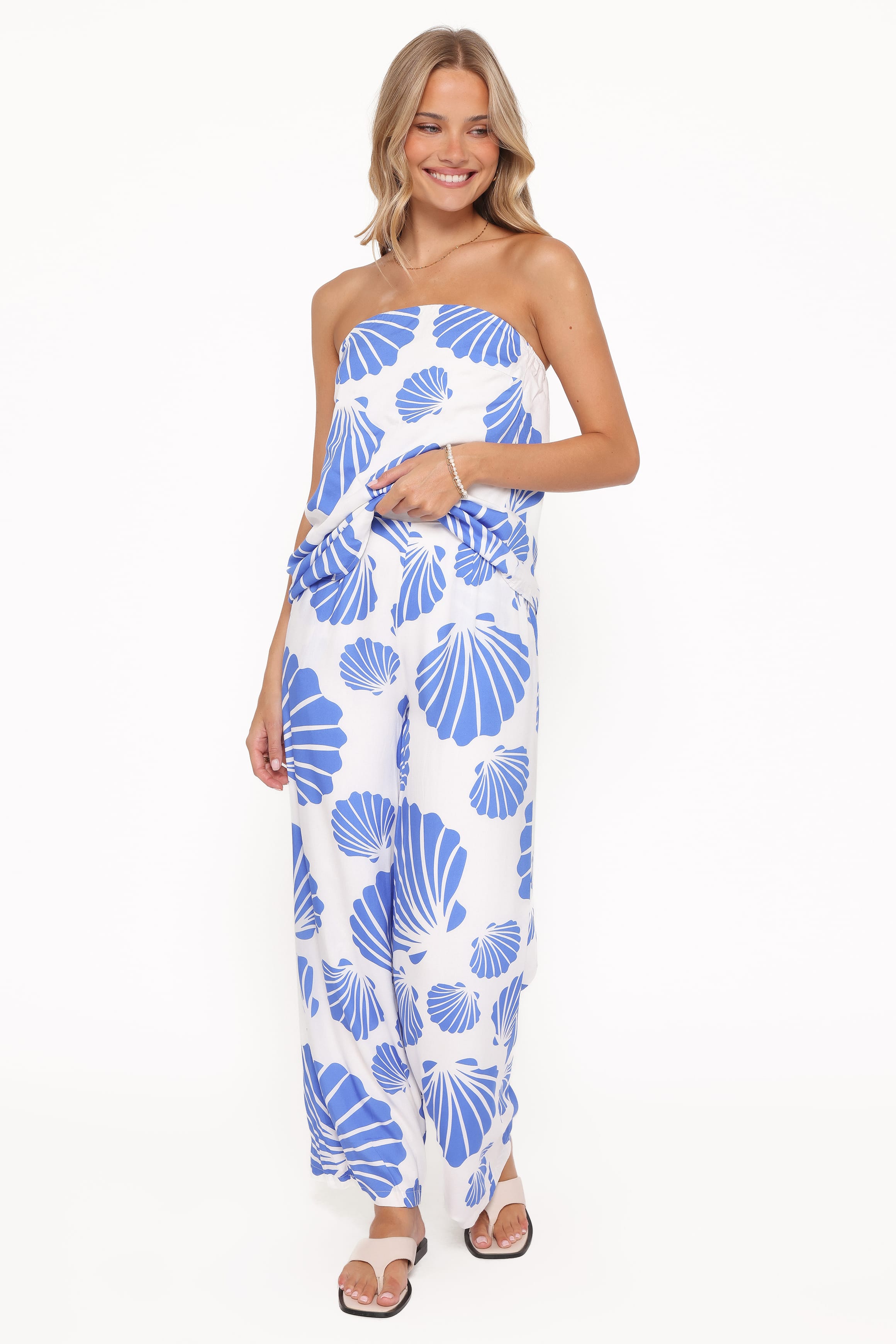 Petal and Pup USA SETS Kristy Pant Set - Blue Shell
