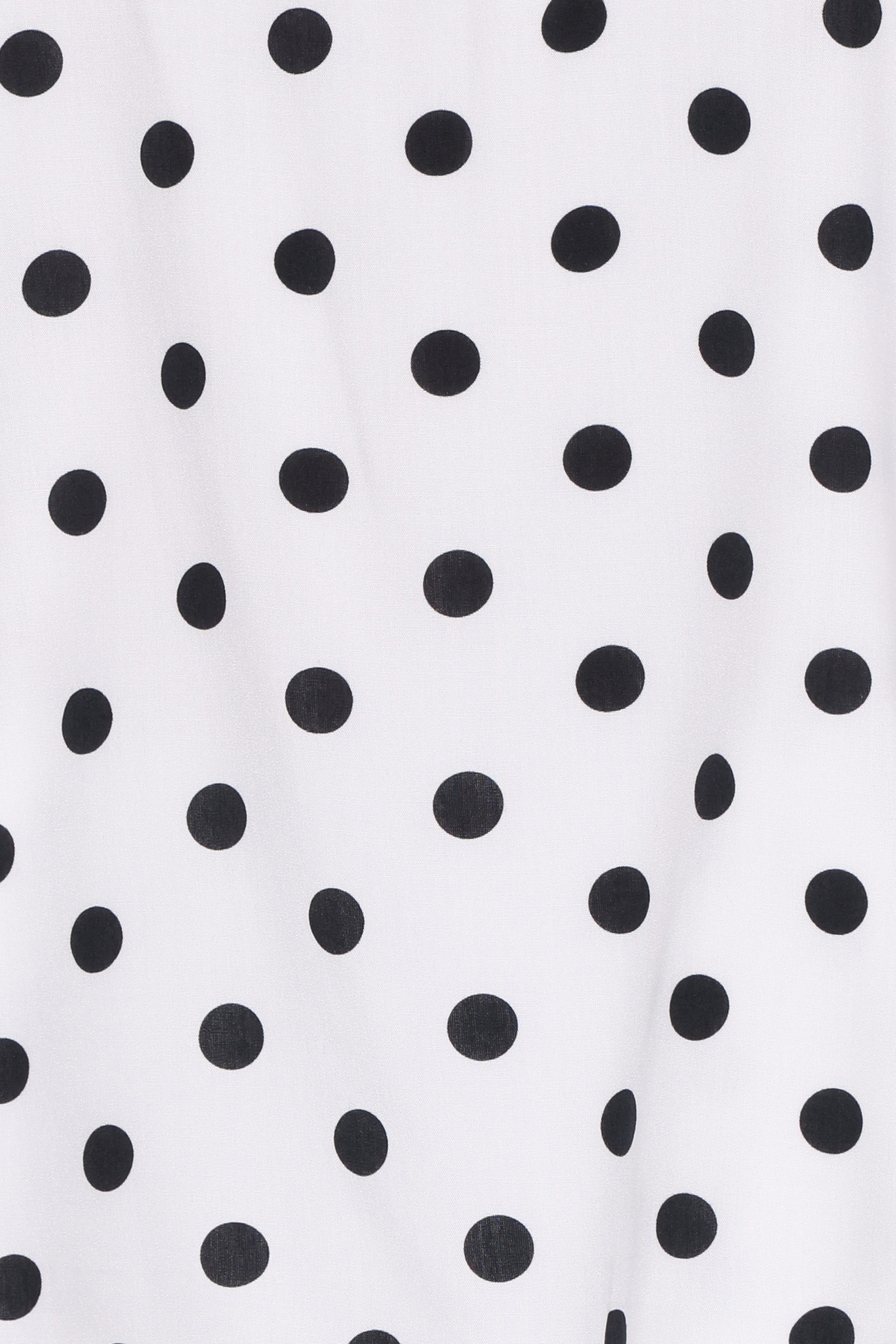 Petal and Pup USA SETS Kristy Pant Set - White/Black Polka Dot