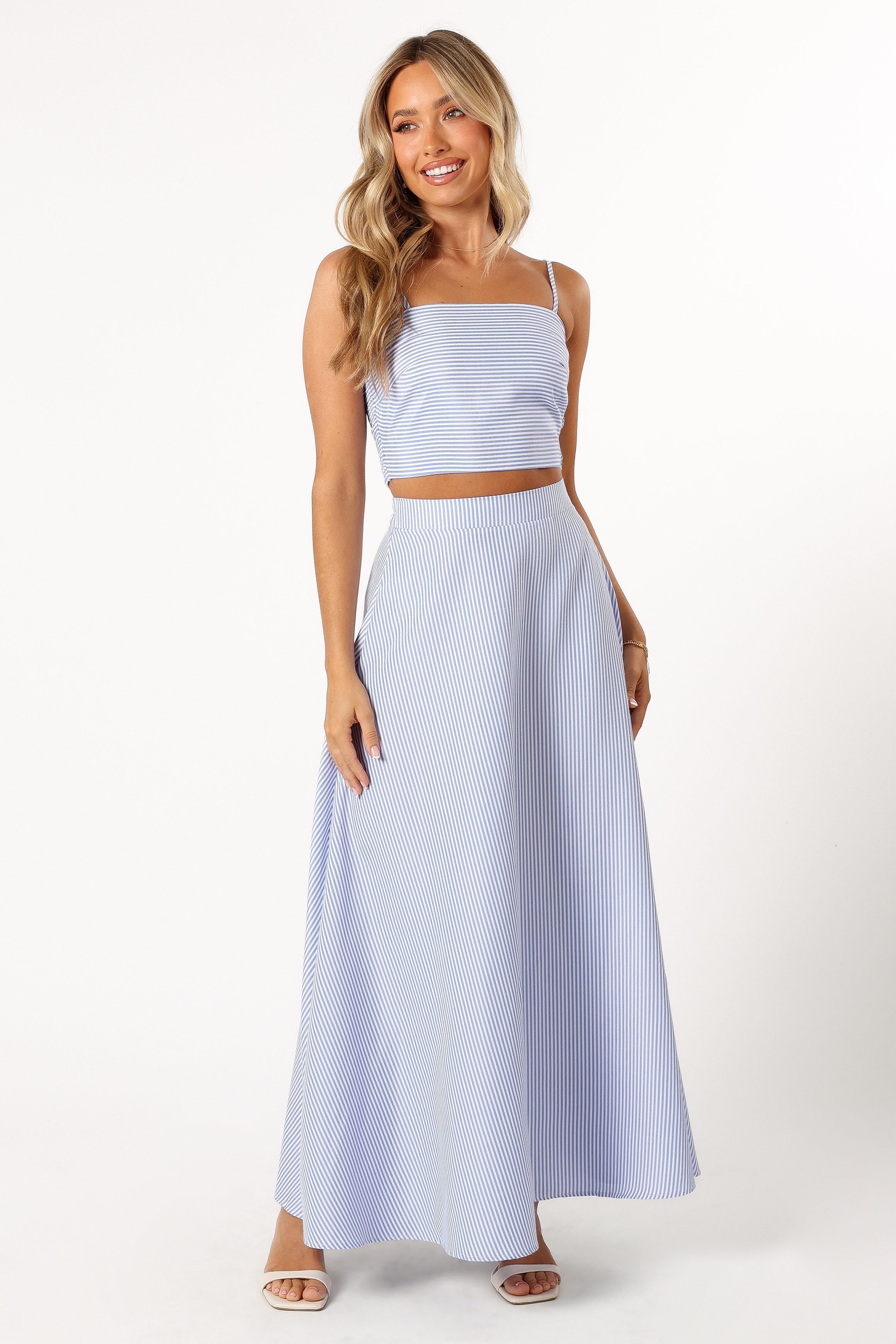 Petal and Pup USA SETS Lala Two Piece Set - Blue Stripe