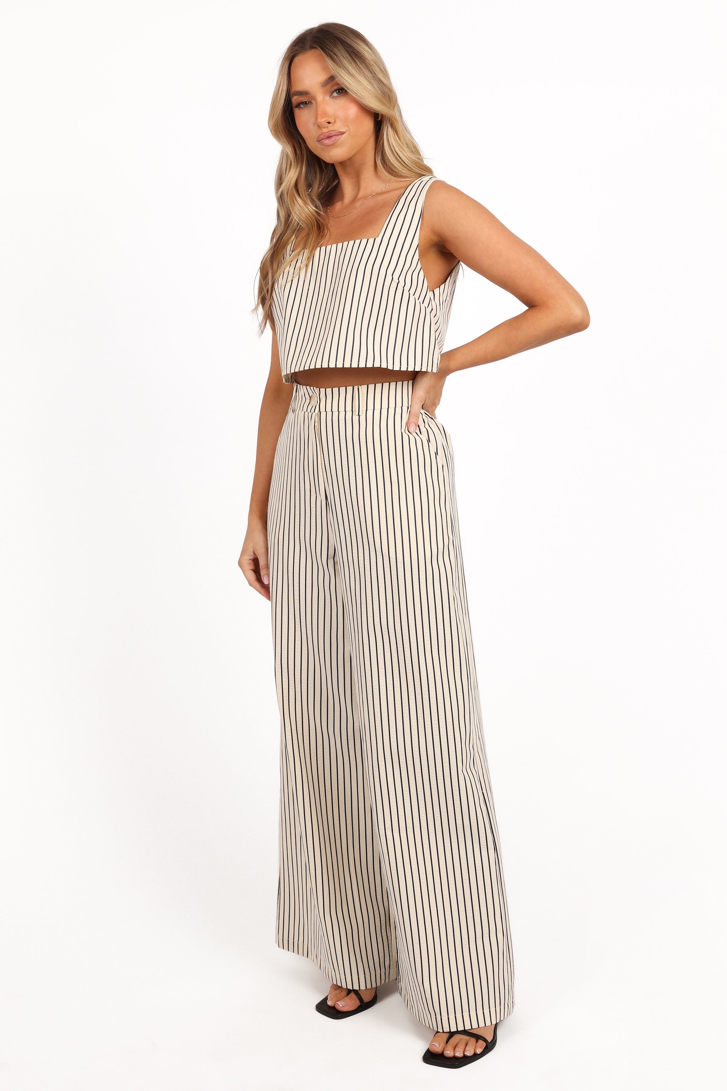 Petal and Pup USA SETS Lili Two Piece Set - Cream