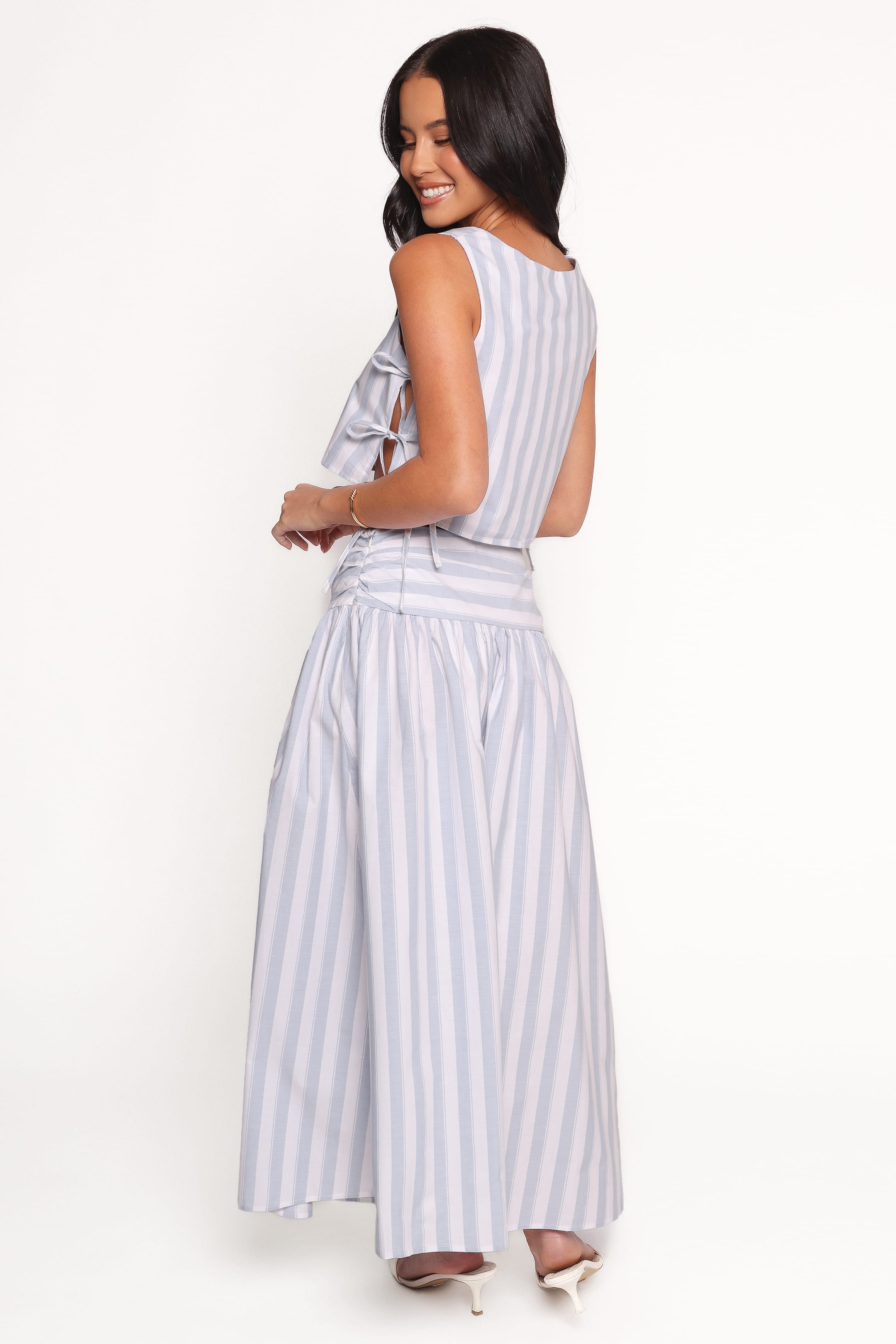 Petal and Pup USA SETS Lyra Skirt Set - Light Blue