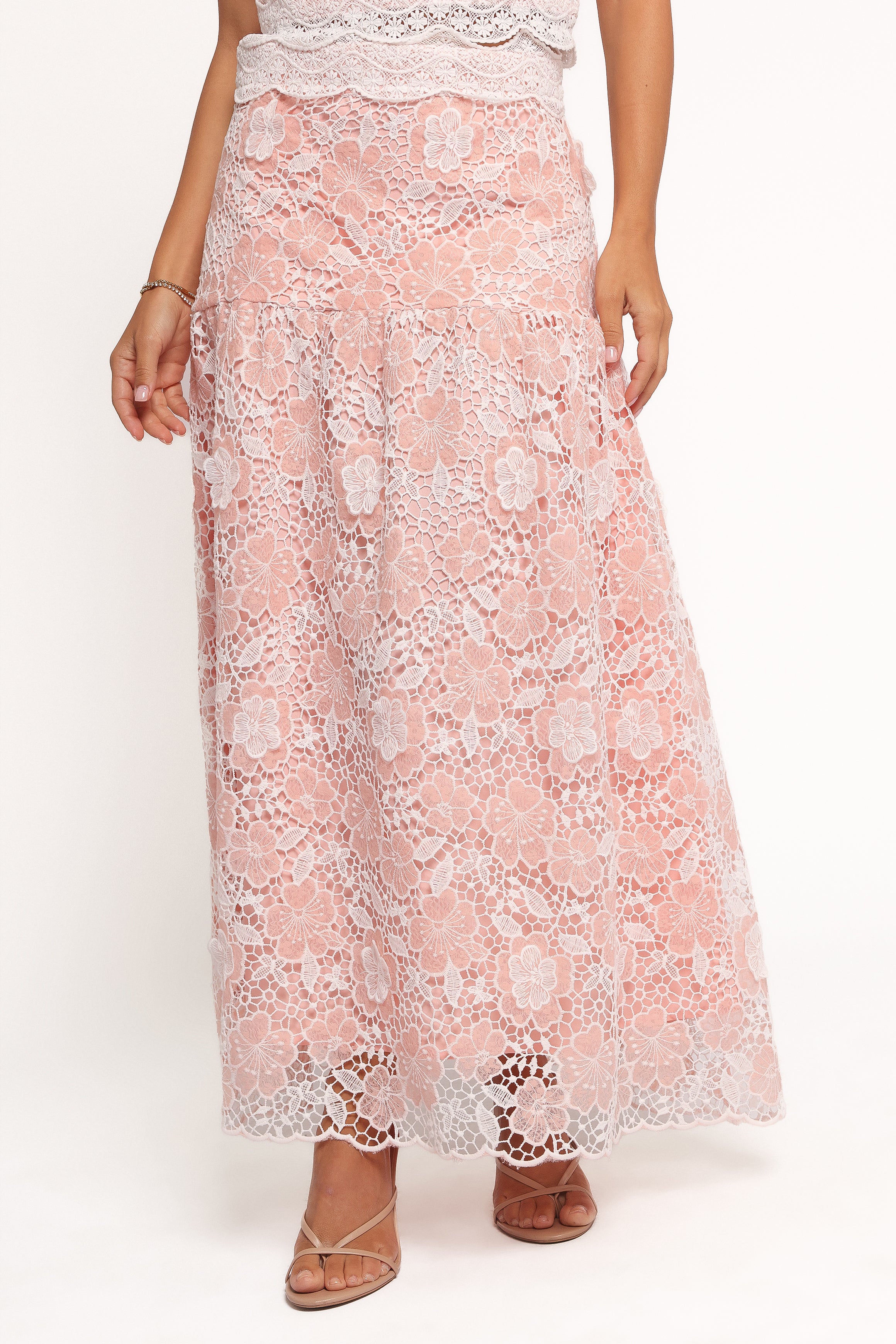 Petal and Pup USA SETS Malloy Skirt Set - Pink