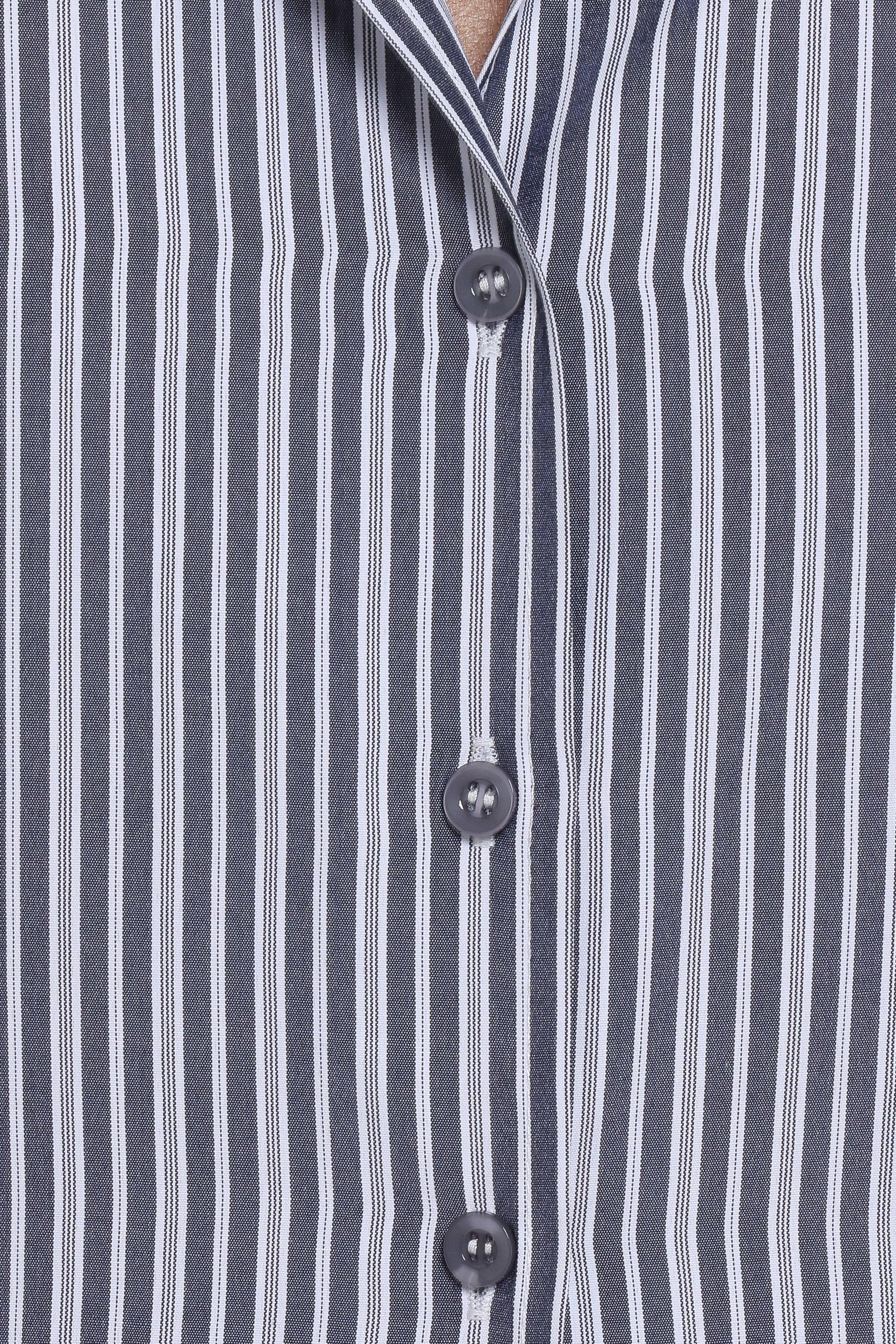 Petal and Pup USA SETS Melanie Pant Set - Charcoal Stripe