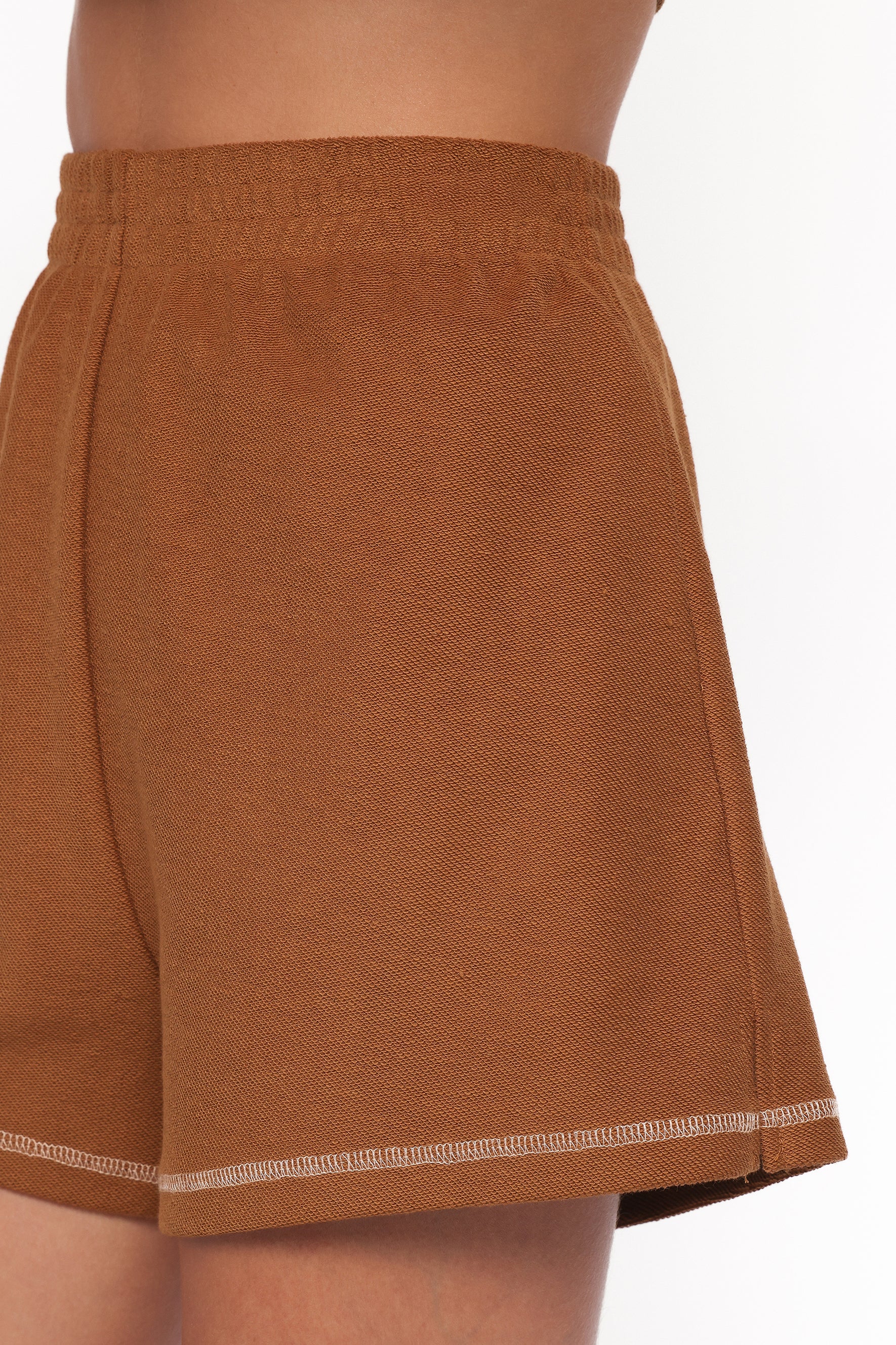 Petal and Pup USA SETS Melody Knit Short Set - Chocolate