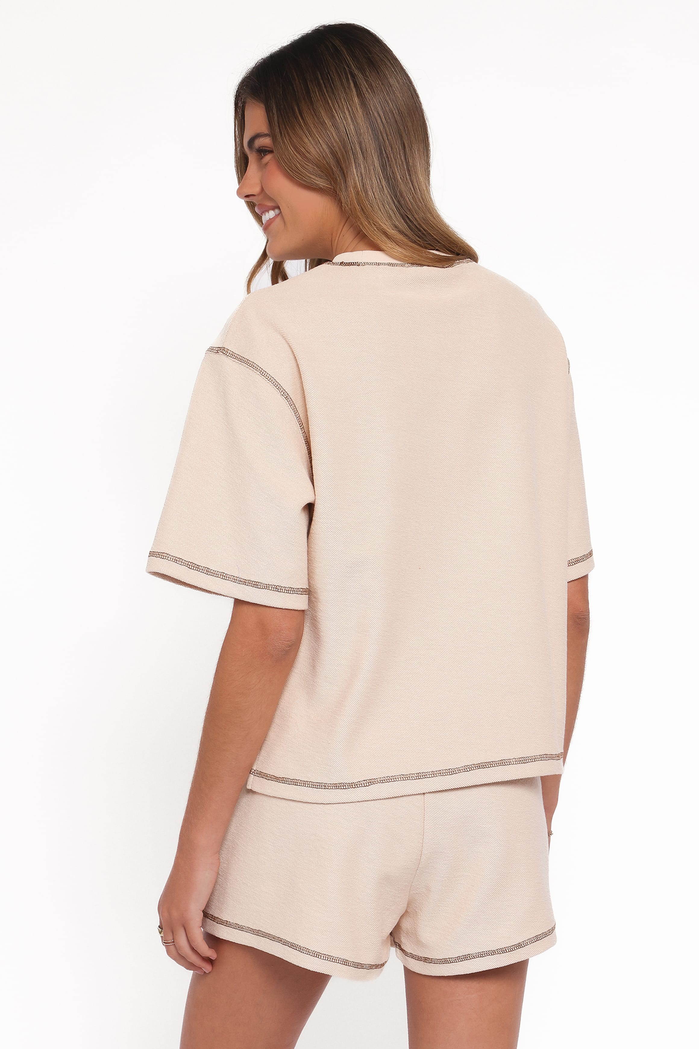 Petal and Pup USA SETS Melody Knit Short Set - Oat