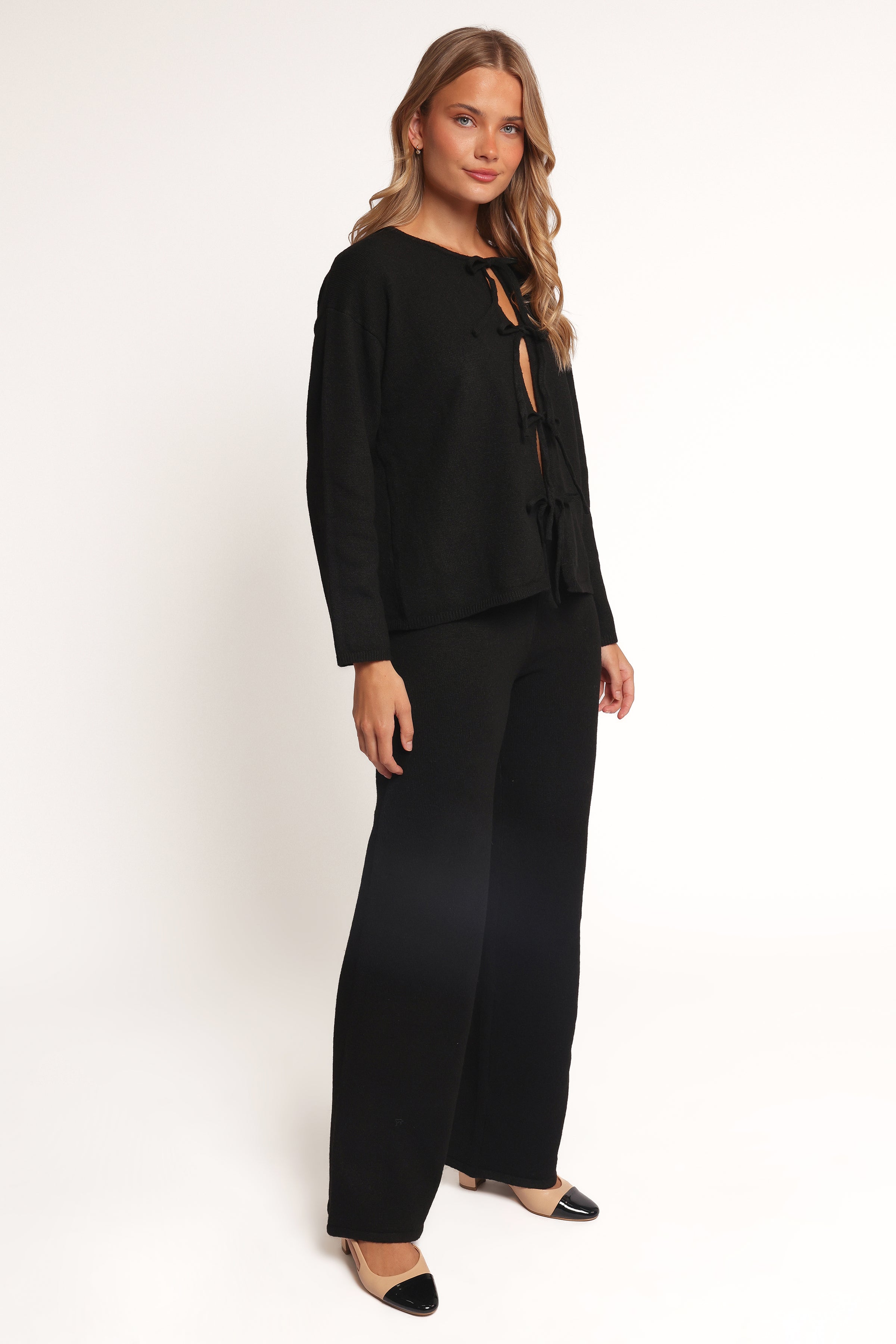 Petal and Pup USA SETS Odell Knit Set - Black