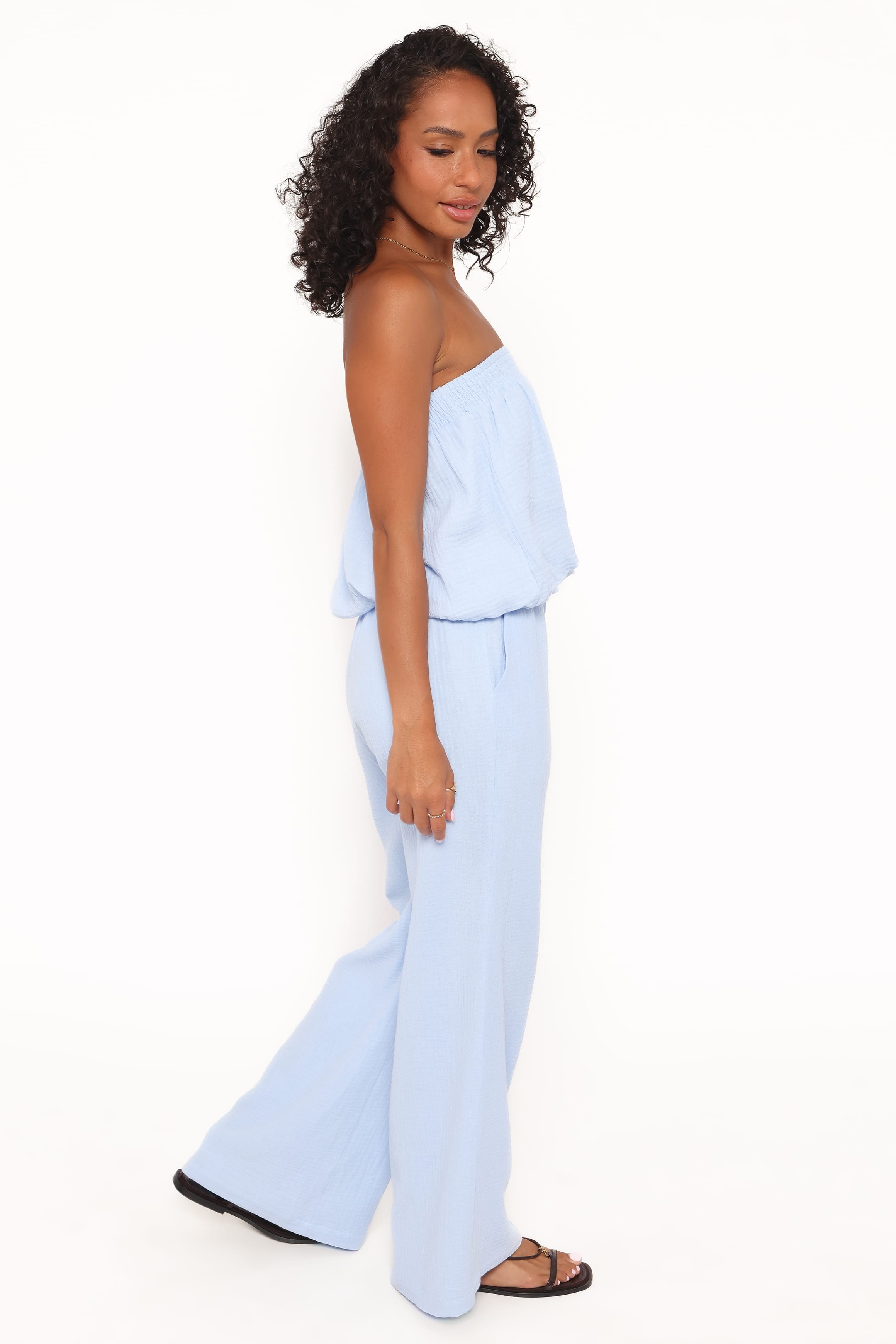 Petal and Pup USA SETS Olivia Pant Set - Baby Blue