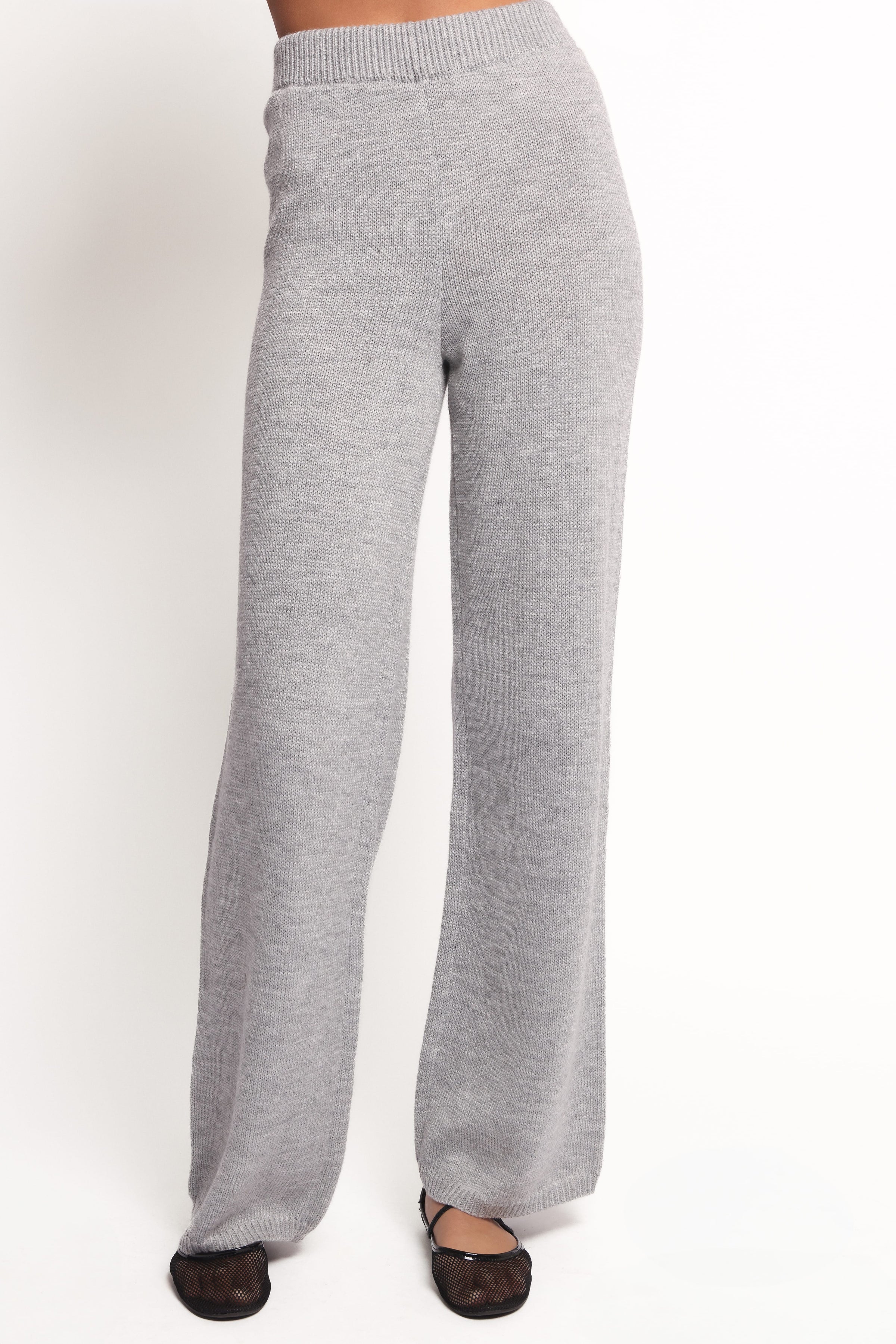 Petal and Pup USA SETS Remii Knit Pant Set - Grey