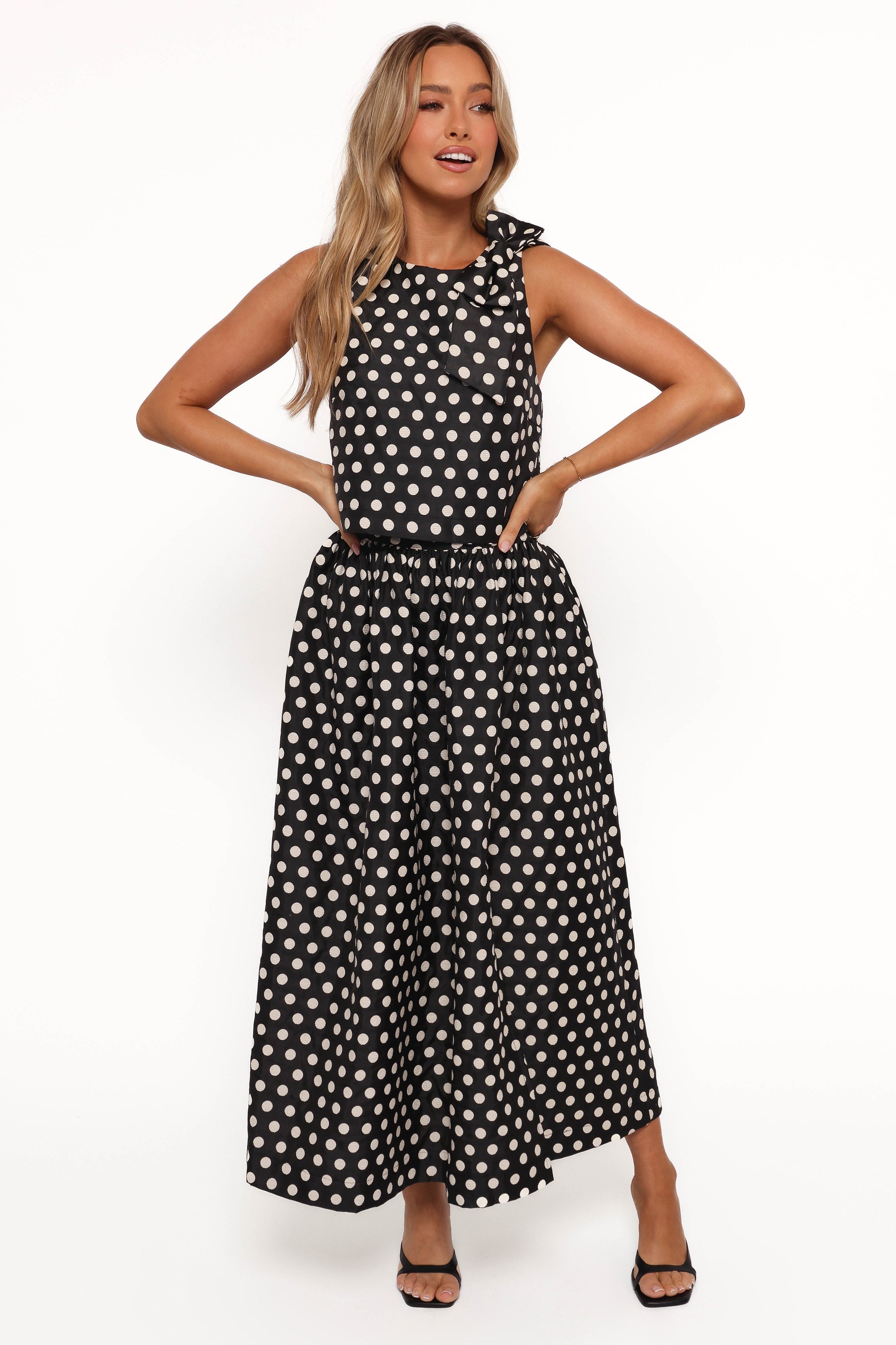 Petal and Pup USA SETS Rhea Two Piece Set - Black