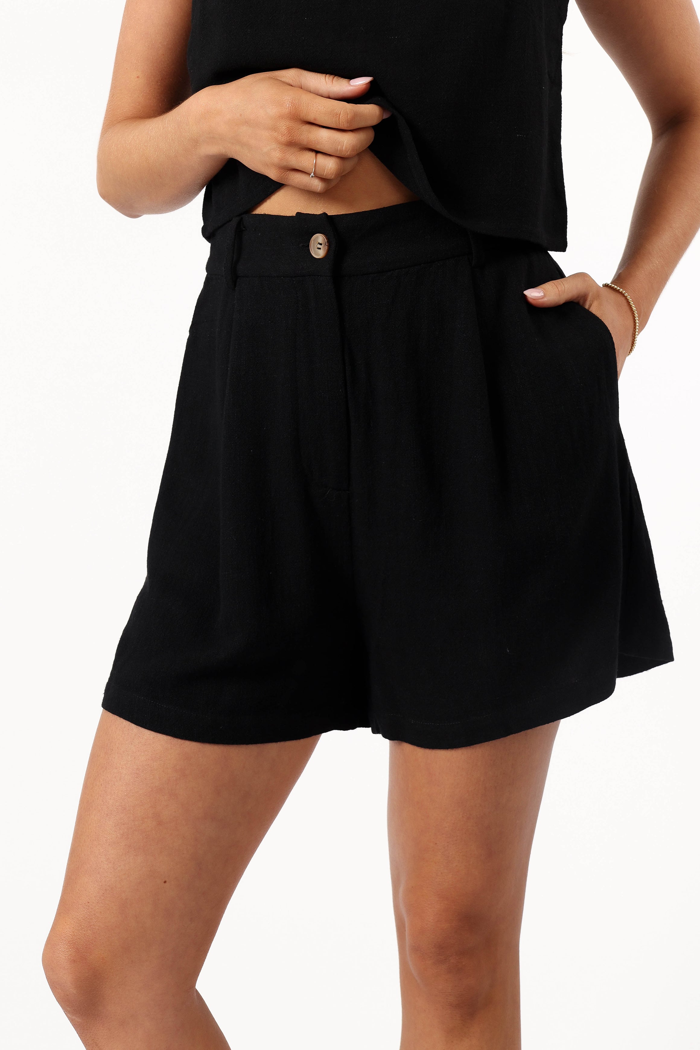 Petal and Pup USA SETS Ryan Short Set - Black