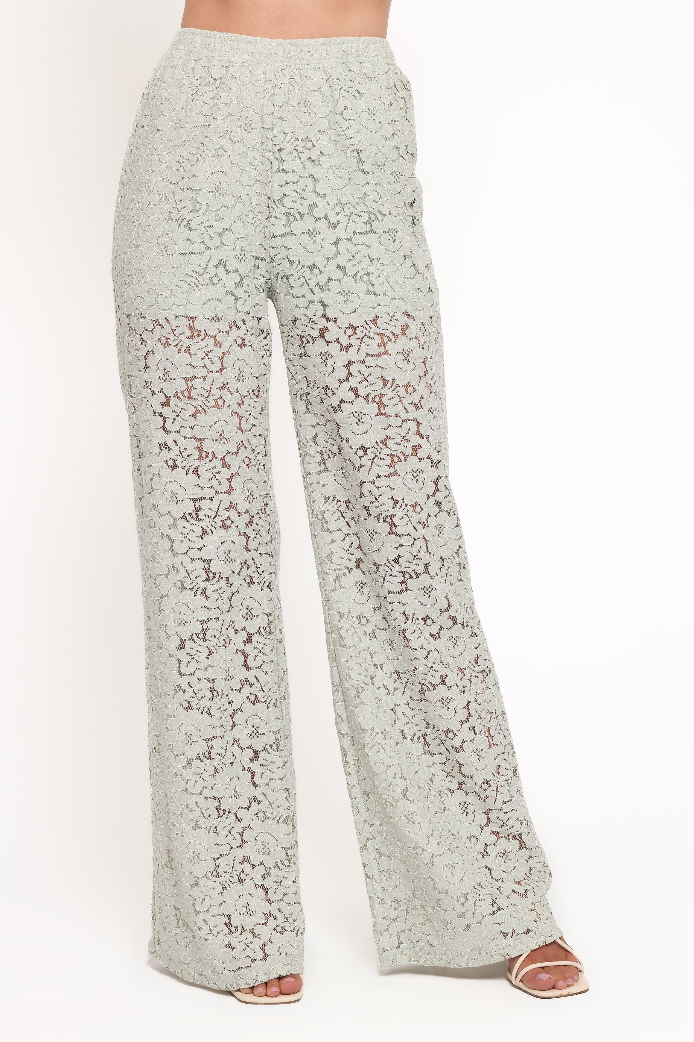 Petal and Pup USA SETS Sammy Embroidered Set - Mint Green