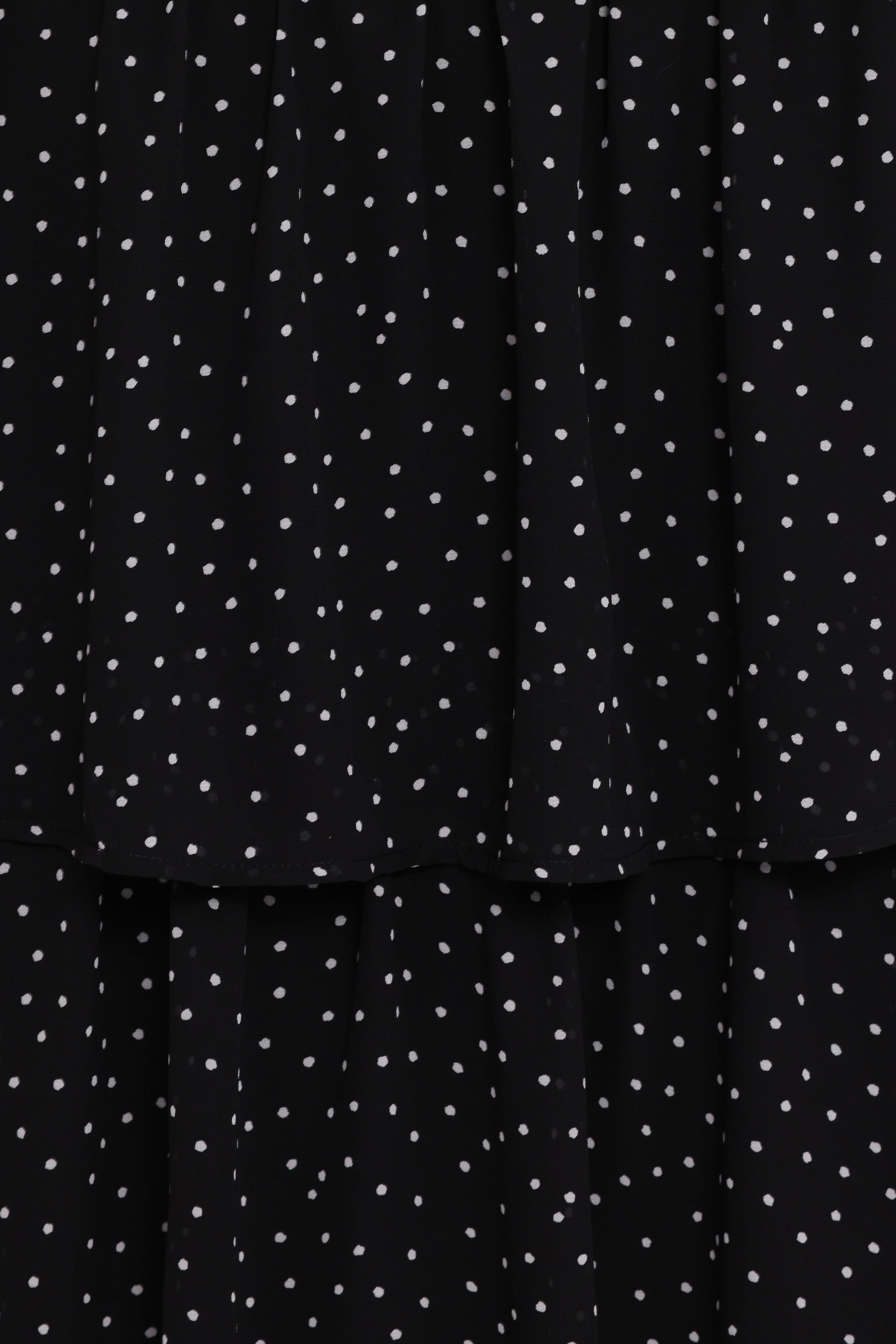 Petal and Pup USA SETS Selina Skirt Set - Black Polka Dot