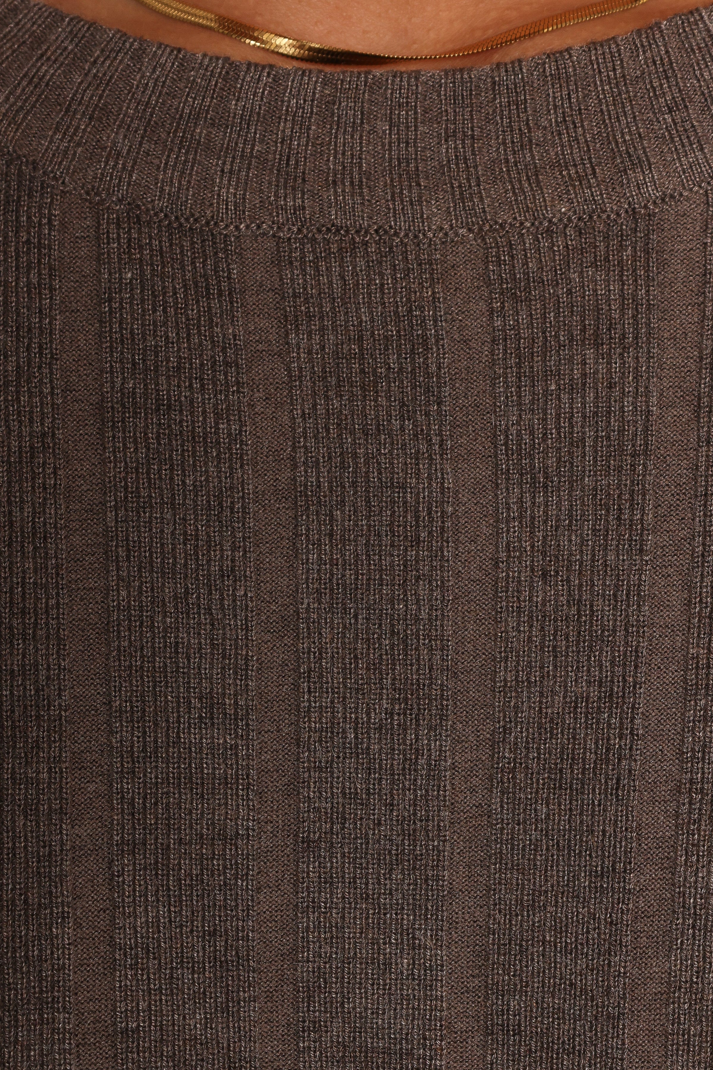 Petal and Pup USA SETS Silvie Long Sleeve Knitted Set - Charcoal Grey