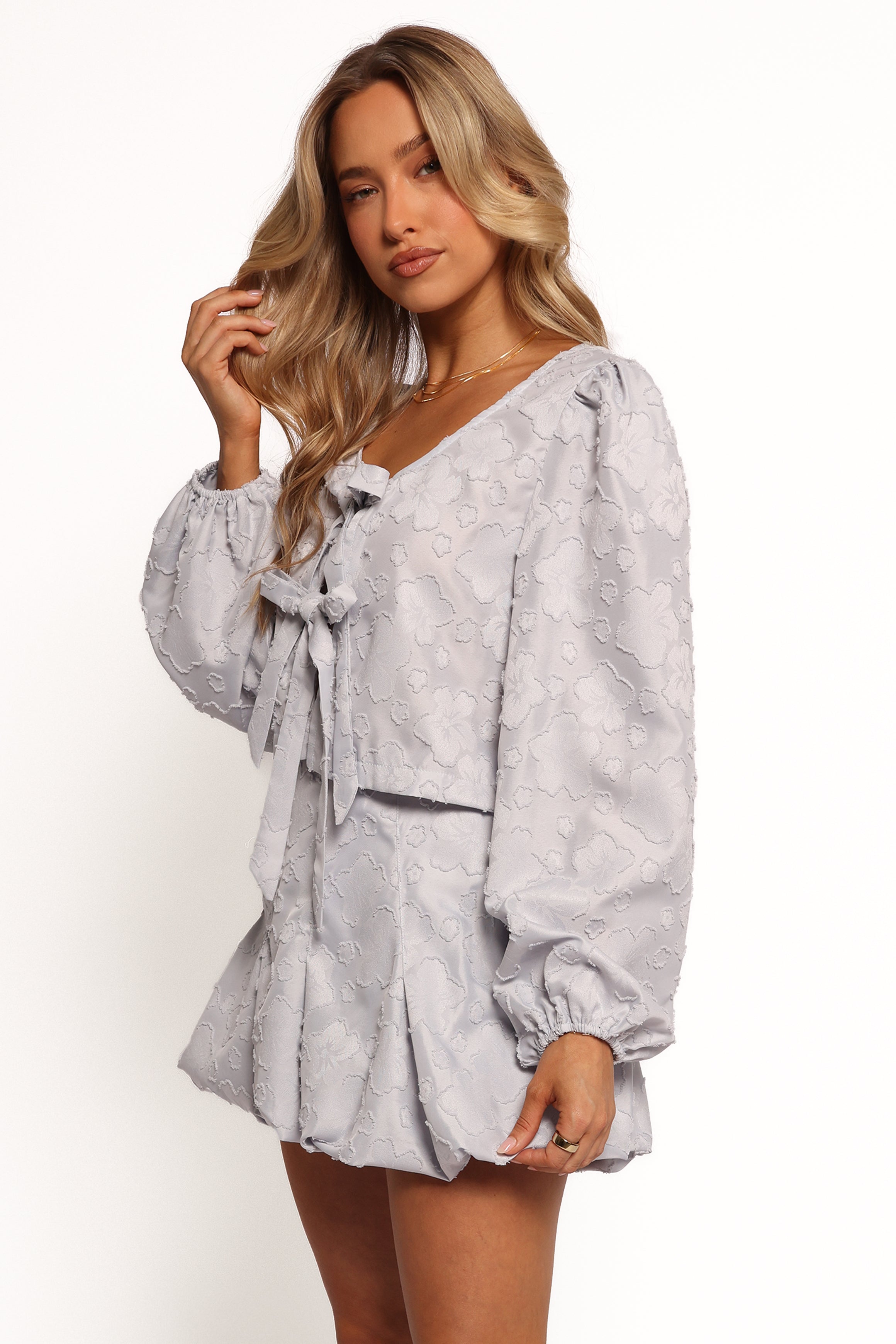 Petal and Pup USA SETS Stevie Two Piece Set - Dusty Blue