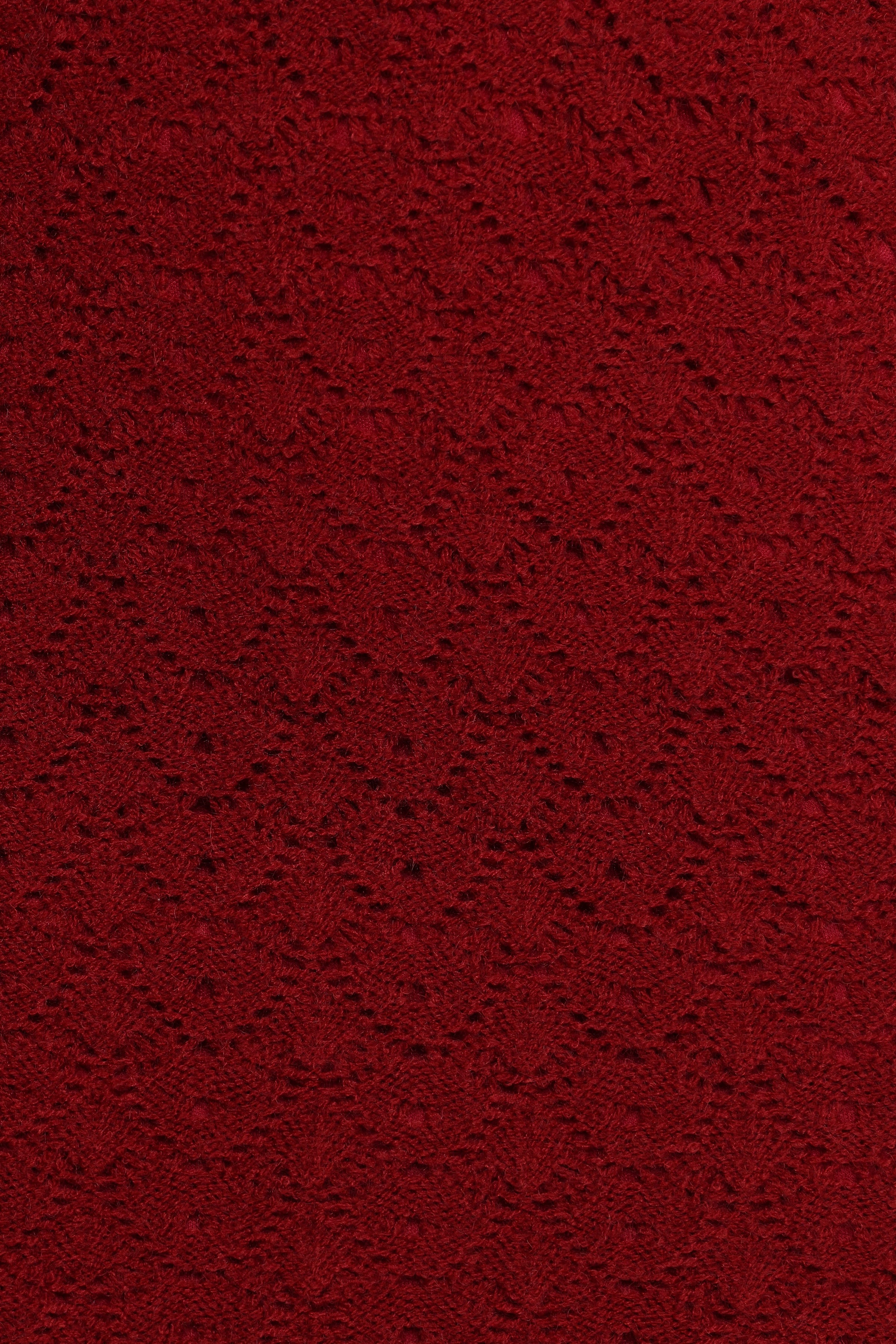 Petal and Pup USA SETS Suzzie Textured Knit Skirt/Cardi Set - Oxblood (Hold for Rack)