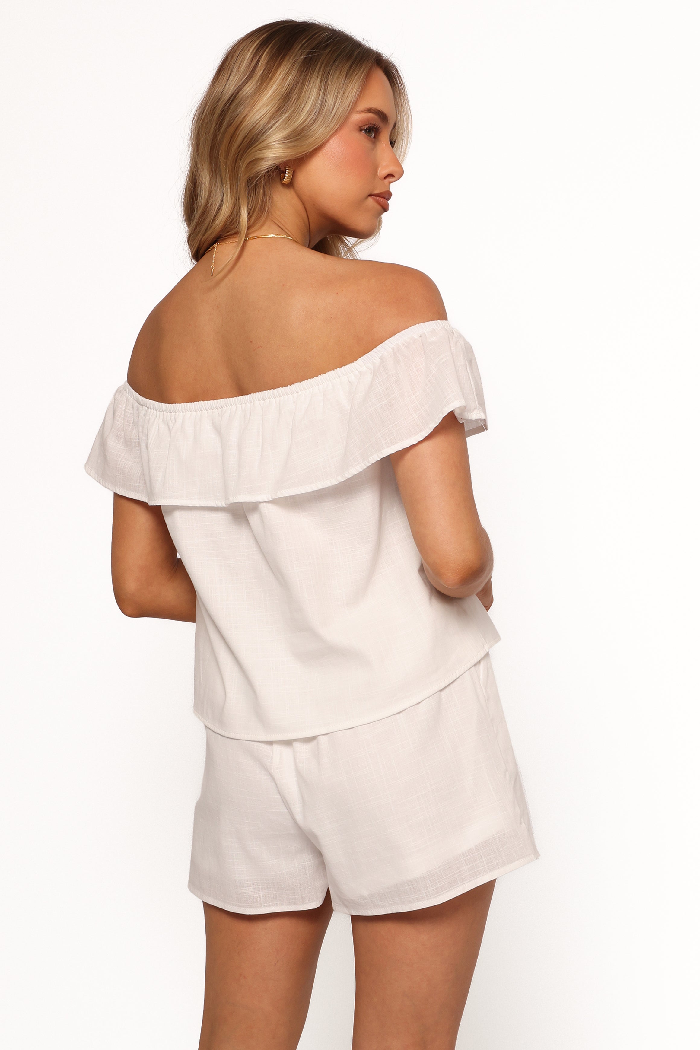 Petal and Pup USA SETS Tennie Short Set - White